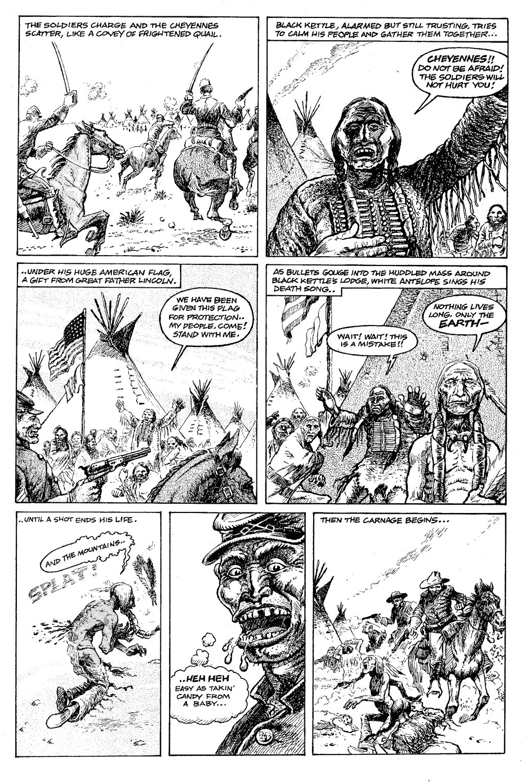 Read online Slow Death comic -  Issue #7 - 8