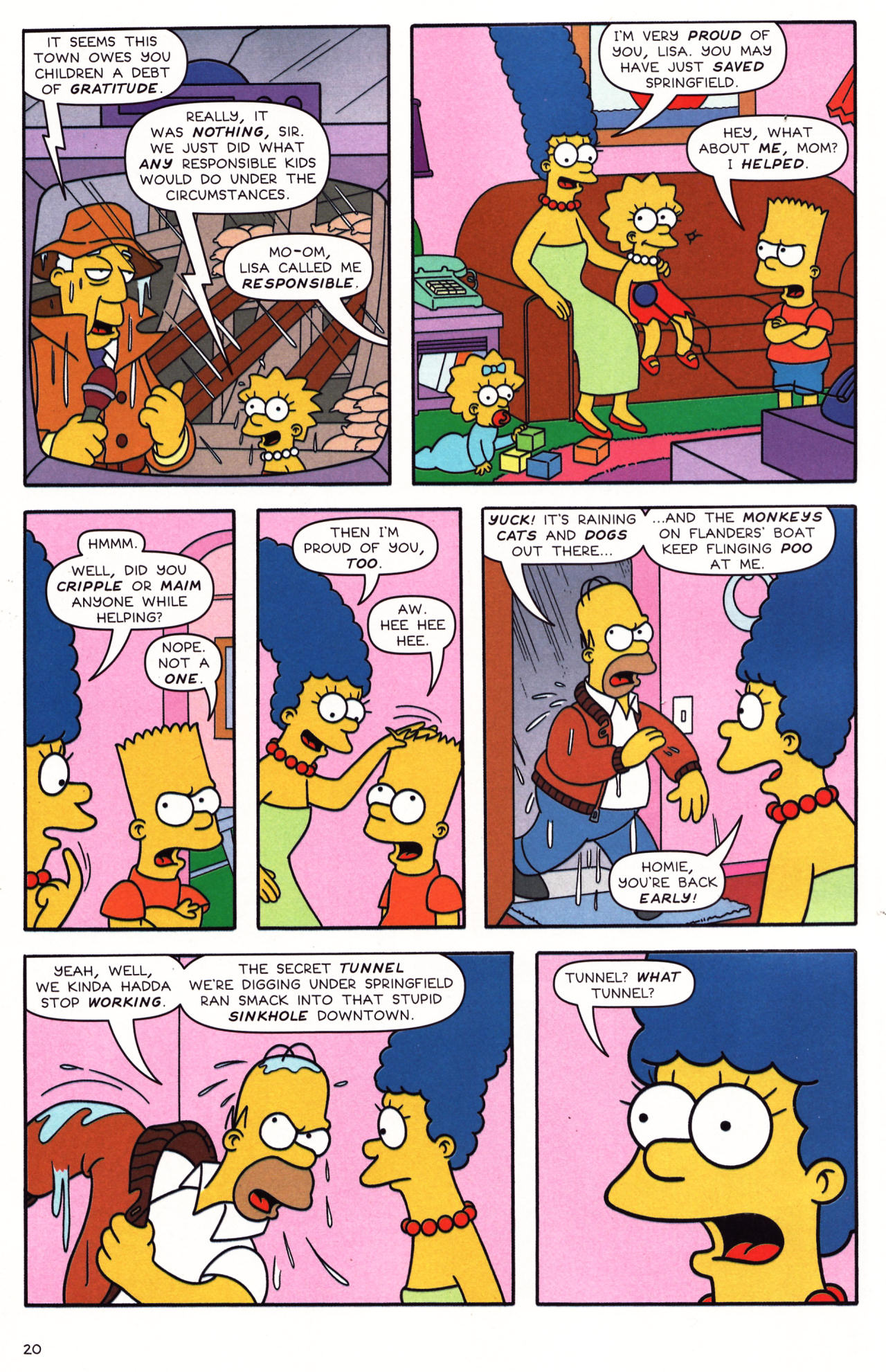 Read online Simpsons Comics comic -  Issue #138 - 22