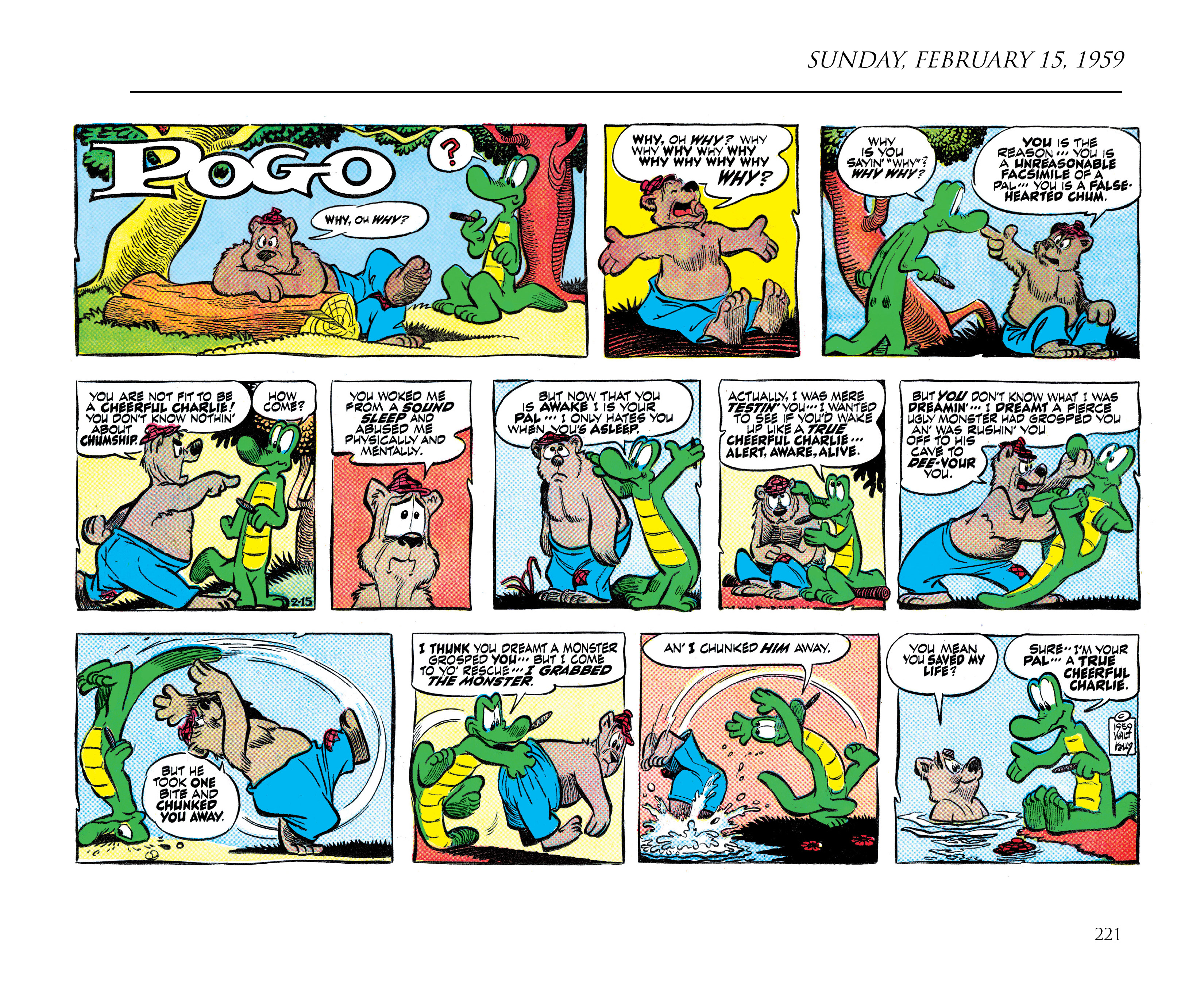 Read online Pogo by Walt Kelly: The Complete Syndicated Comic Strips comic -  Issue # TPB 6 (Part 3) - 31