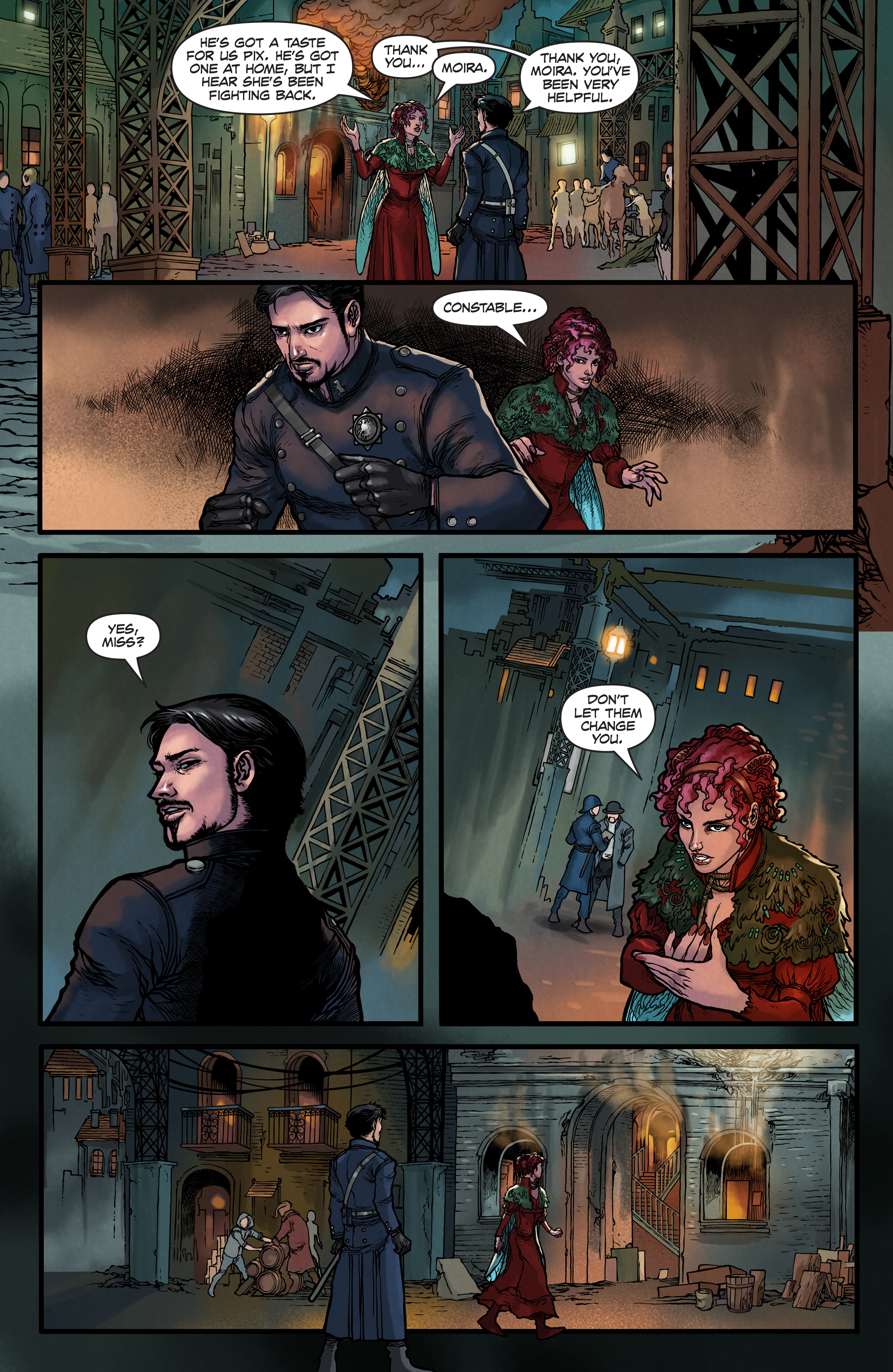 Read online Carnival Row: From the Dark comic -  Issue # Full - 22
