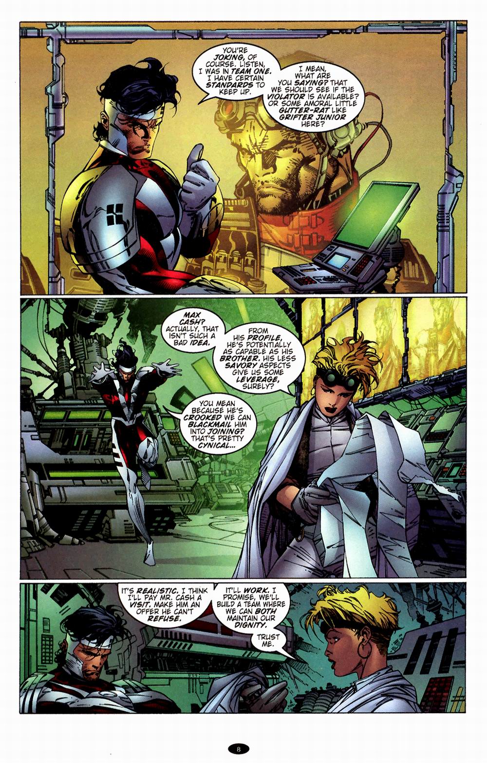 Read online WildC.A.T.s: Covert Action Teams comic -  Issue #21 - 9