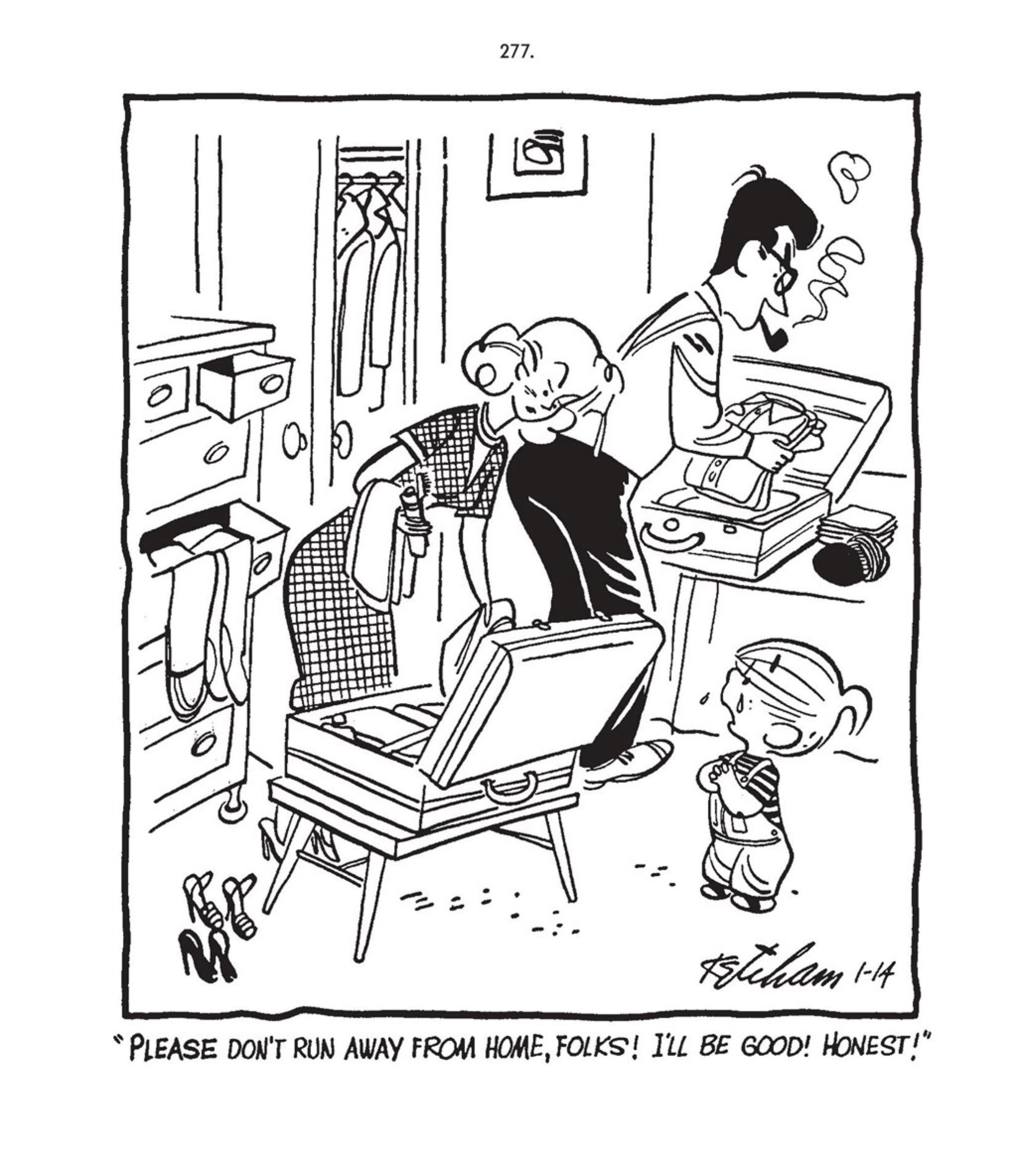 Read online Hank Ketcham's Complete Dennis the Menace comic -  Issue # TPB 1 (Part 4) - 3