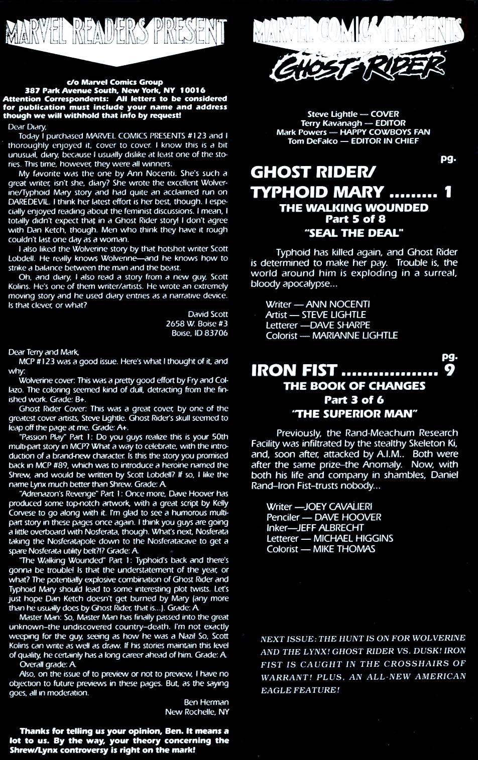 Read online Marvel Comics Presents (1988) comic -  Issue #127 - 2