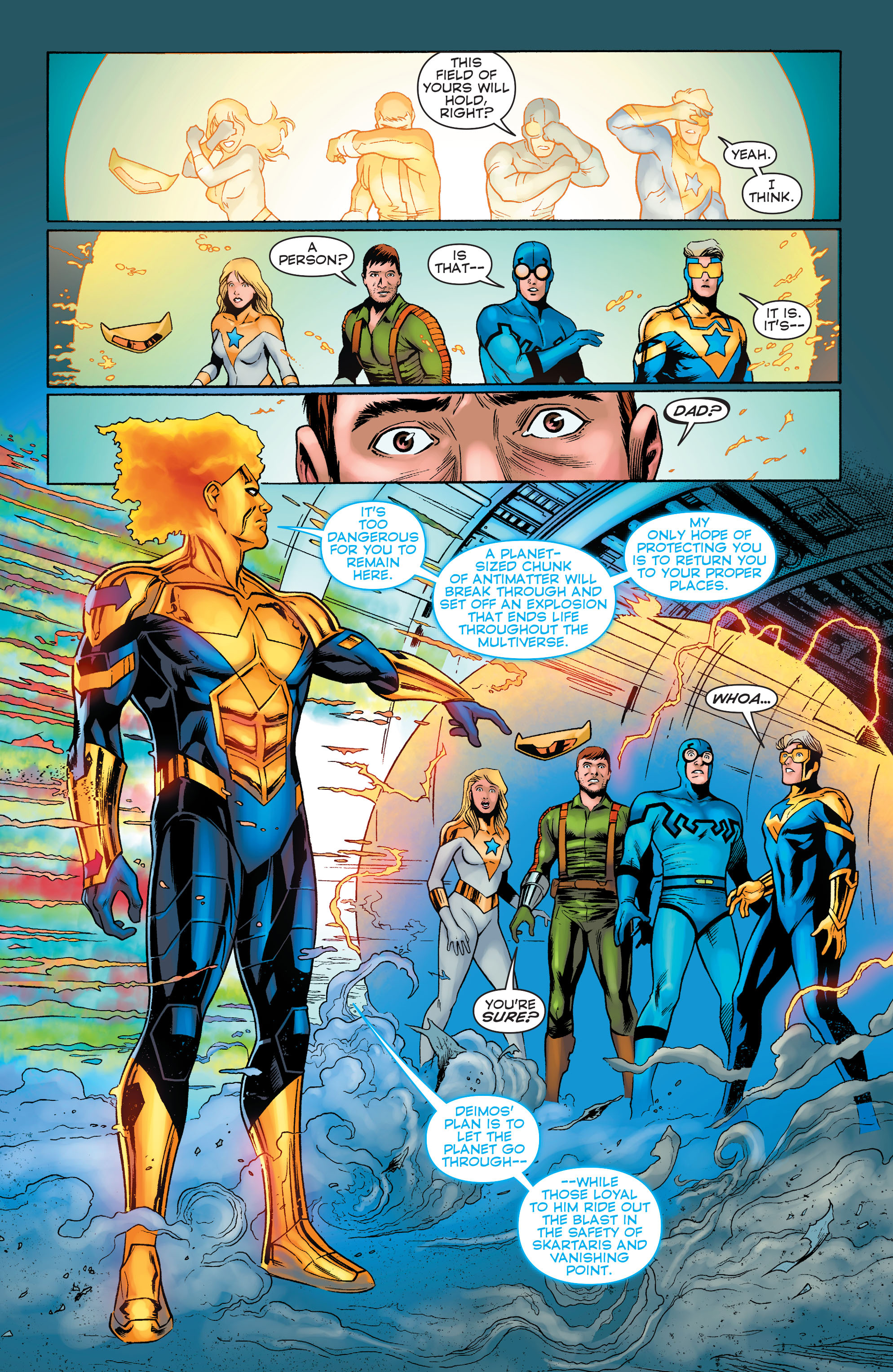 Read online Convergence Booster Gold comic -  Issue #2 - 19