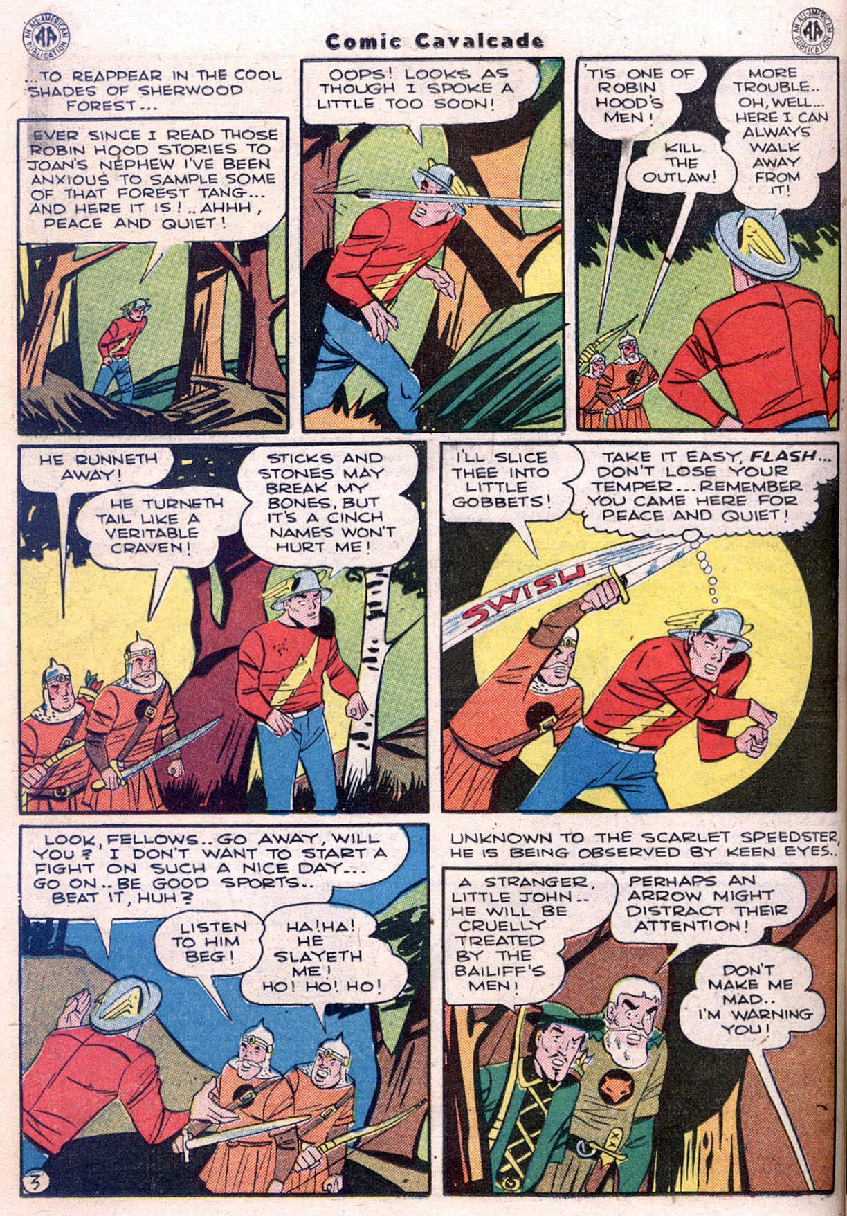 Read online Comic Cavalcade comic -  Issue #11 - 64
