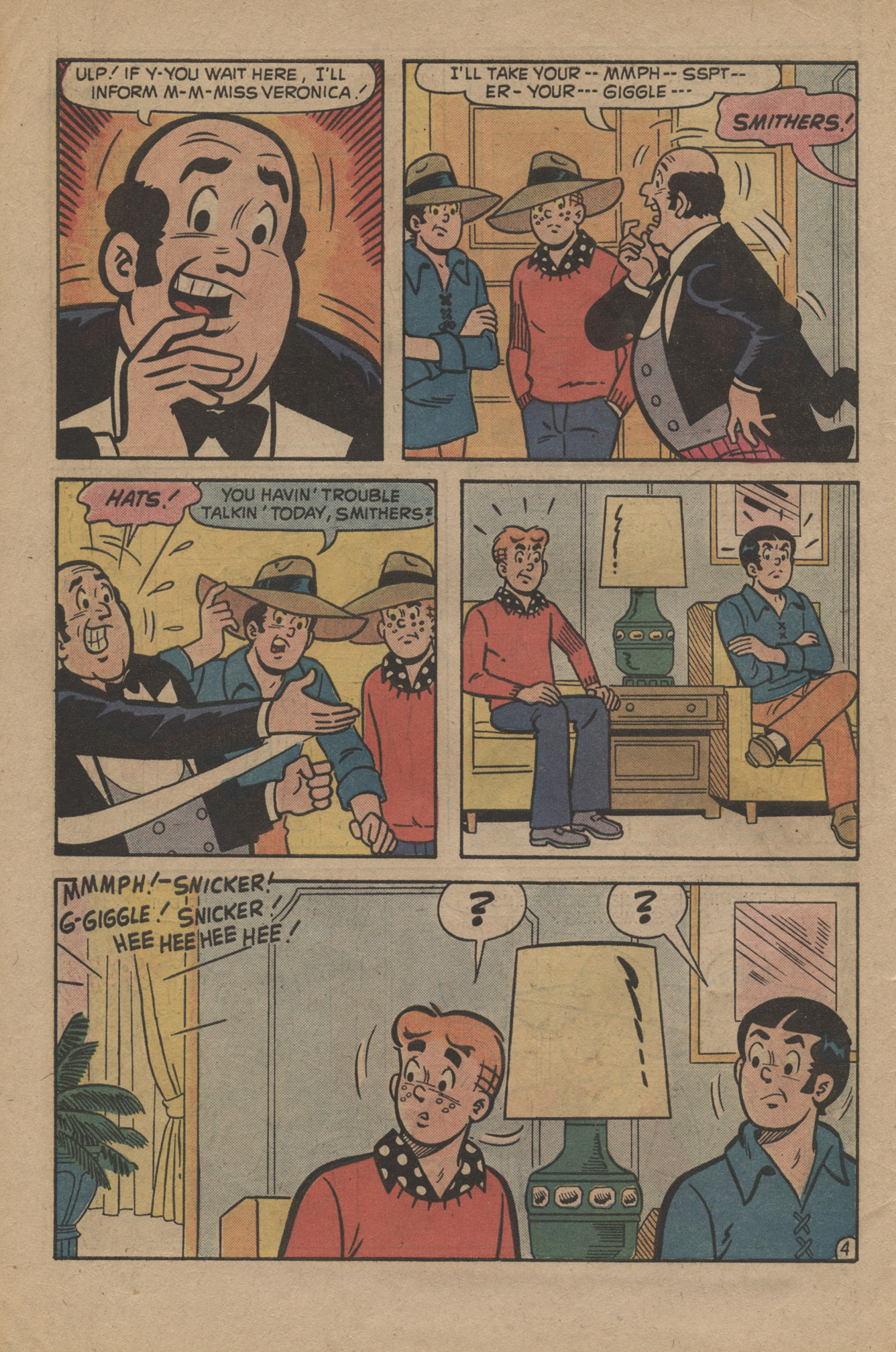 Read online Reggie and Me (1966) comic -  Issue #72 - 6