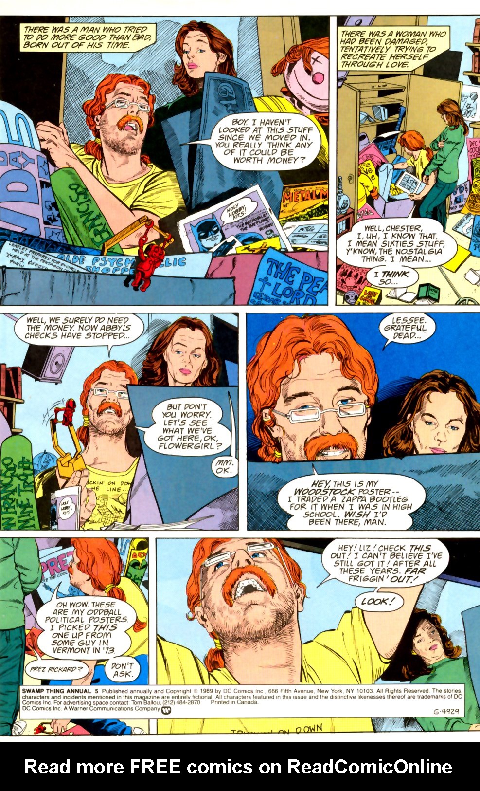 Read online Swamp Thing (1982) comic -  Issue # _Annual 5 - 2