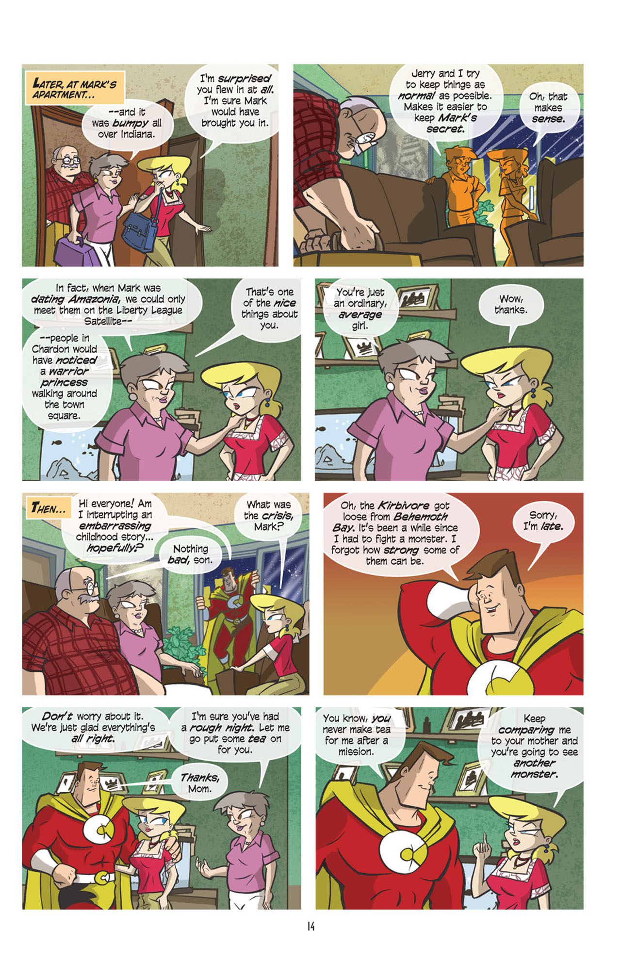 Read online Love and Capes comic -  Issue #5 - 15