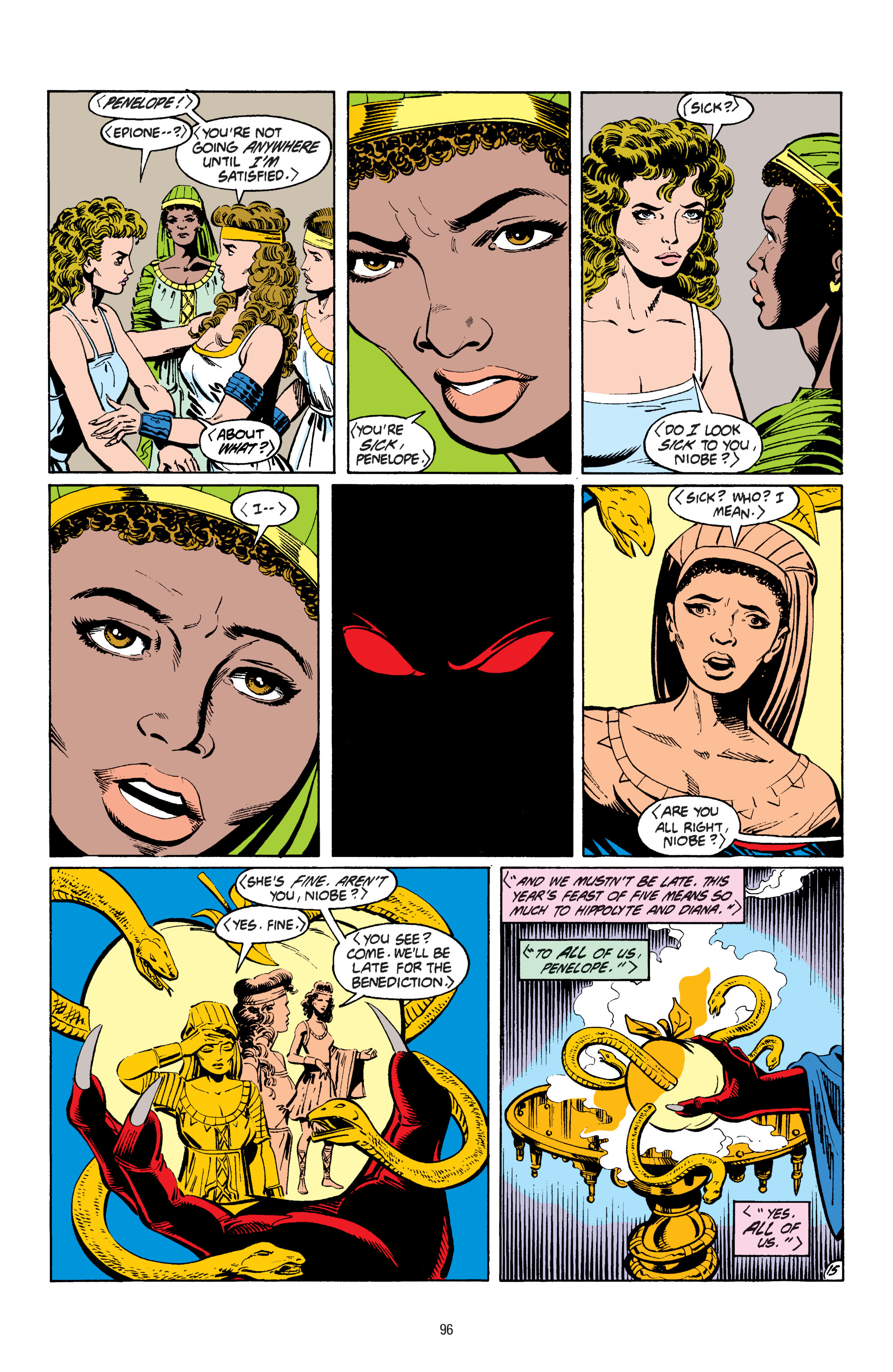 Read online Wonder Woman By George Pérez comic -  Issue # TPB 4 (Part 1) - 96