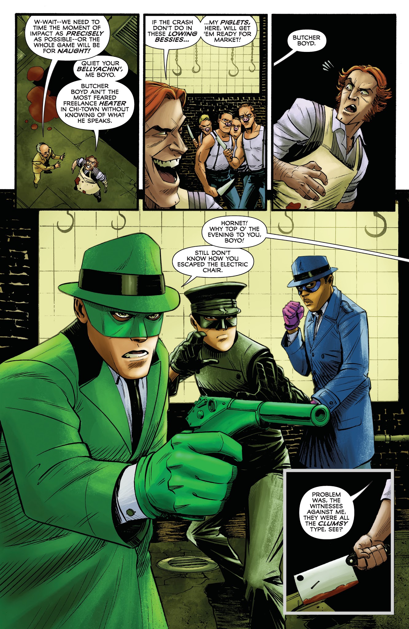 Read online The Green Hornet '66 Meets the Spirit comic -  Issue #3 - 15