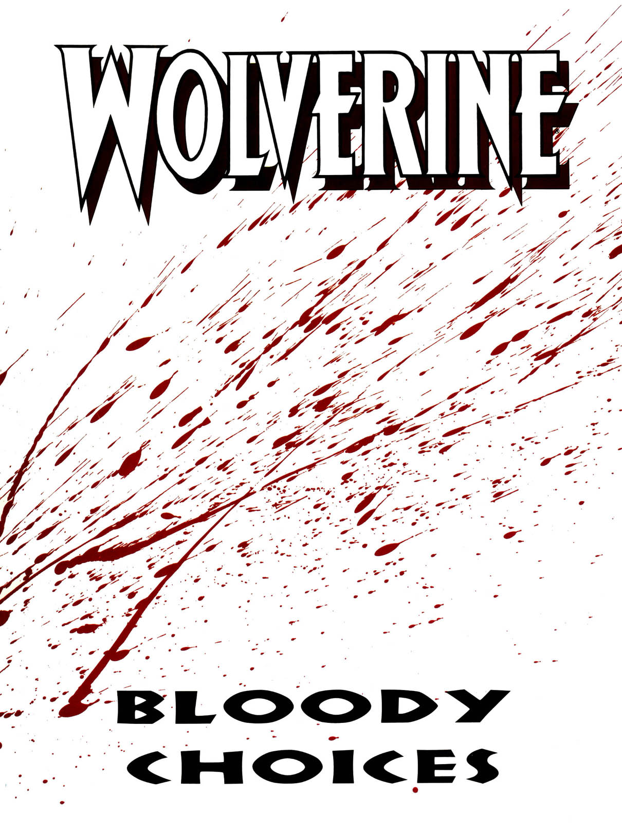 Read online Marvel Graphic Novel comic - Issue #67 - Wolverine - Bloody ...