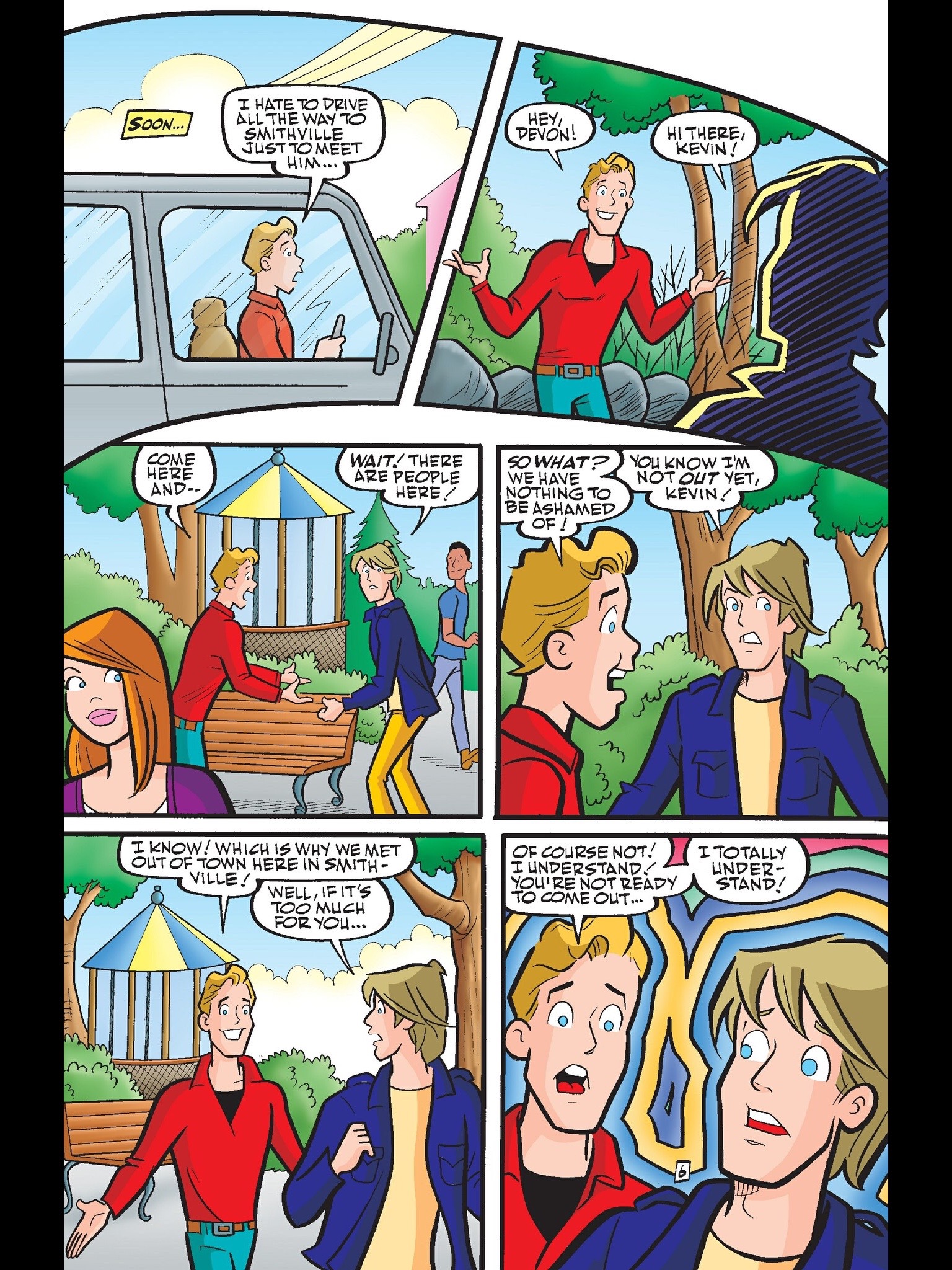 Read online Kevin Keller comic -  Issue #7 - 7