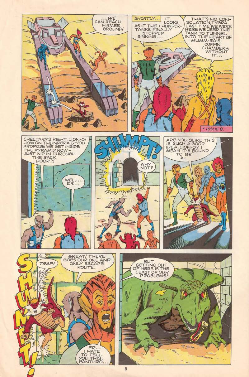 Read online ThunderCats (1987) comic -  Issue #17 - 8
