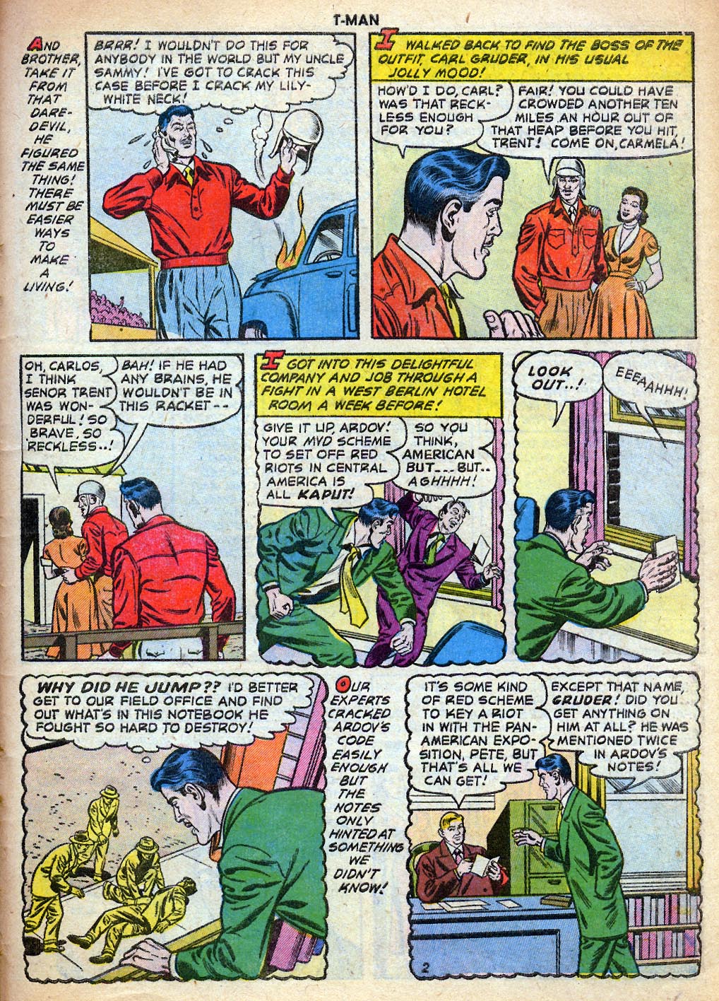 Read online T-Man: World Wide Trouble Shooter comic -  Issue #37 - 27