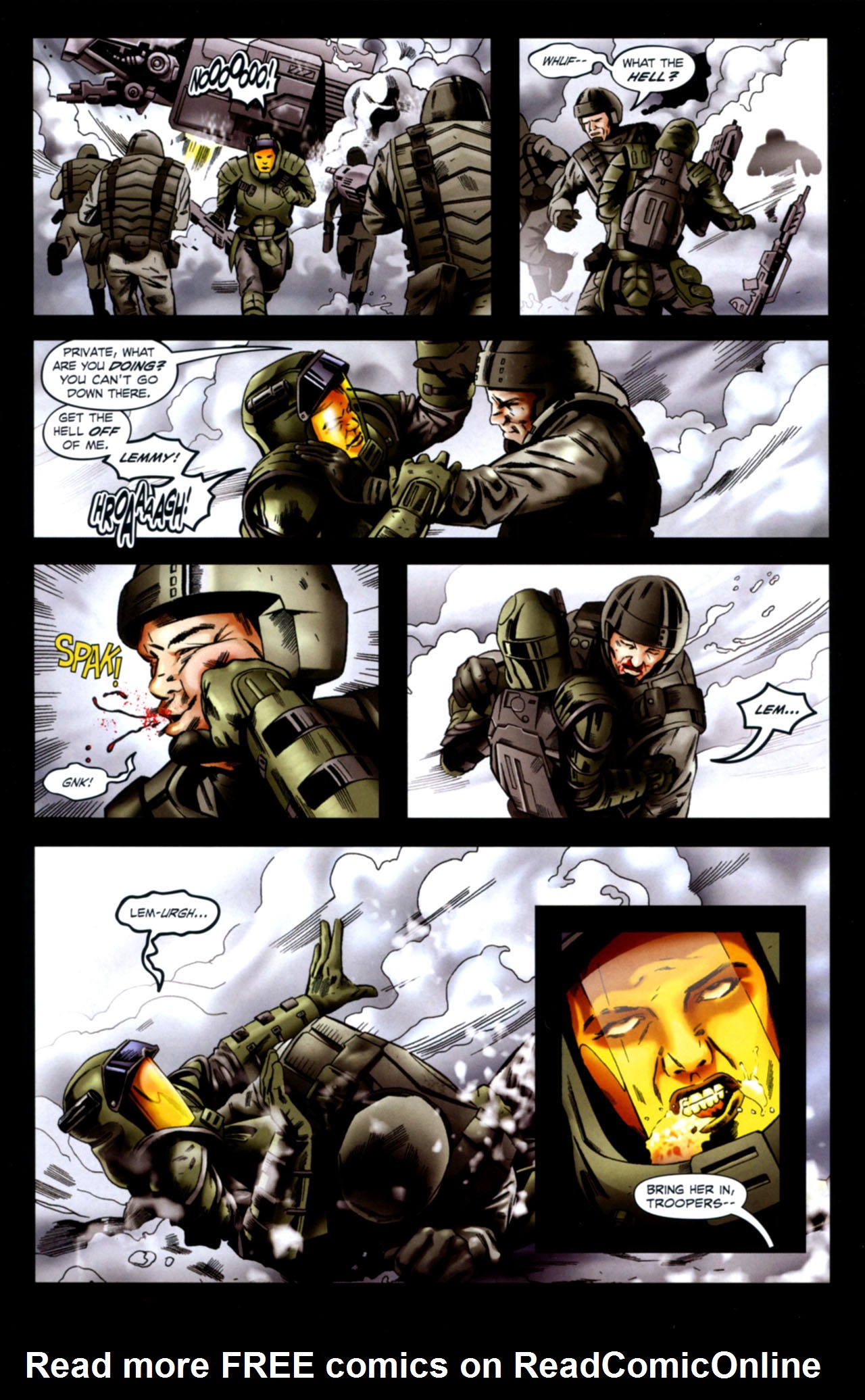 Read online Starship Troopers (2007) comic -  Issue #11 - 10