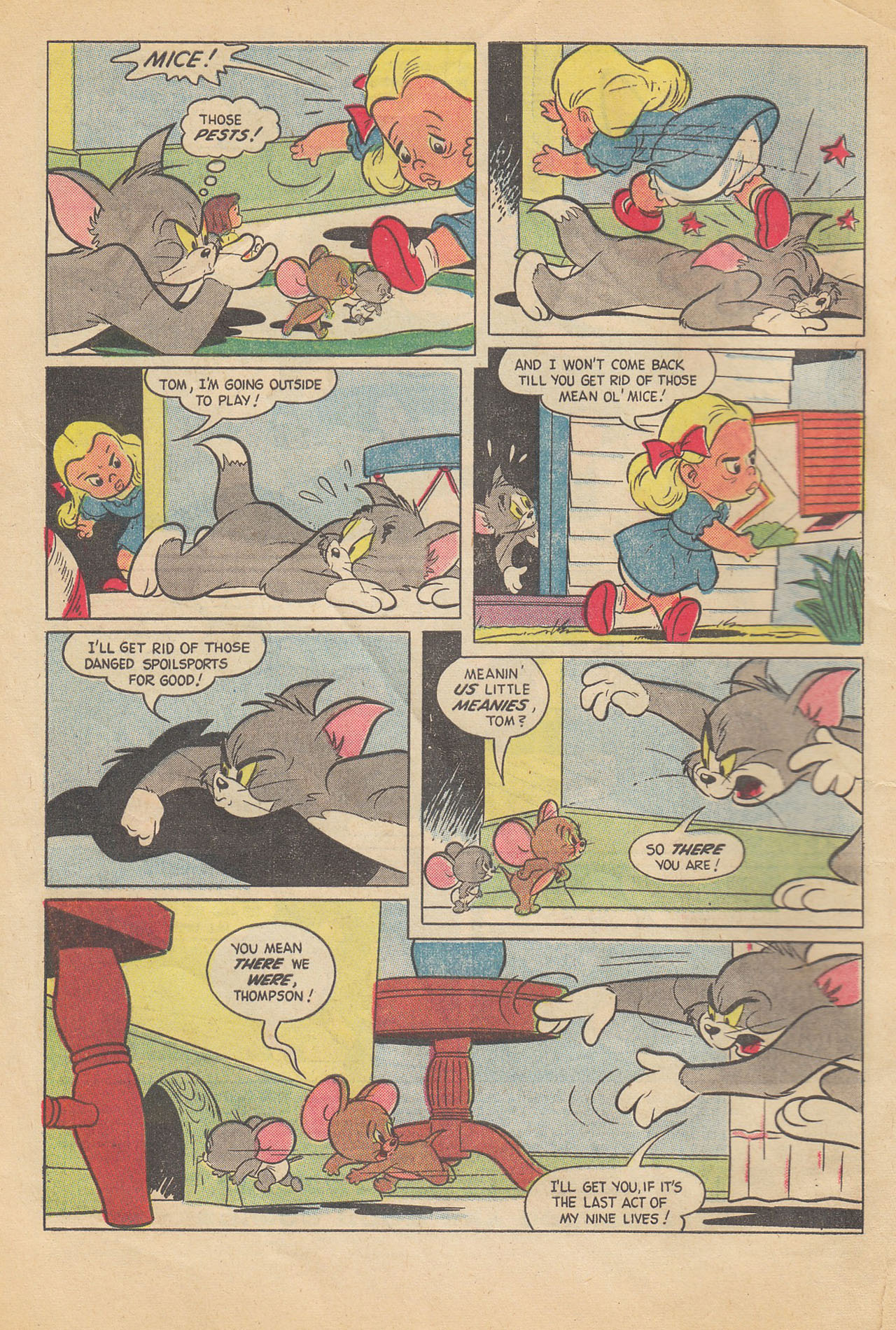 Read online Tom & Jerry Comics comic -  Issue #140 - 4