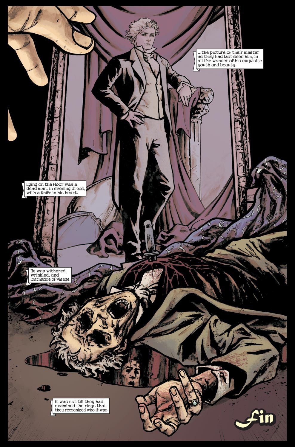 Read online Marvel Illustrated: The Picture of Dorian Gray comic -  Issue #6 - 24