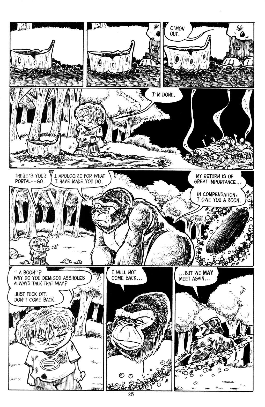 Read online The Adventures of Barry Ween, Boy Genius 3: Monkey Tales comic -  Issue #1 - 26