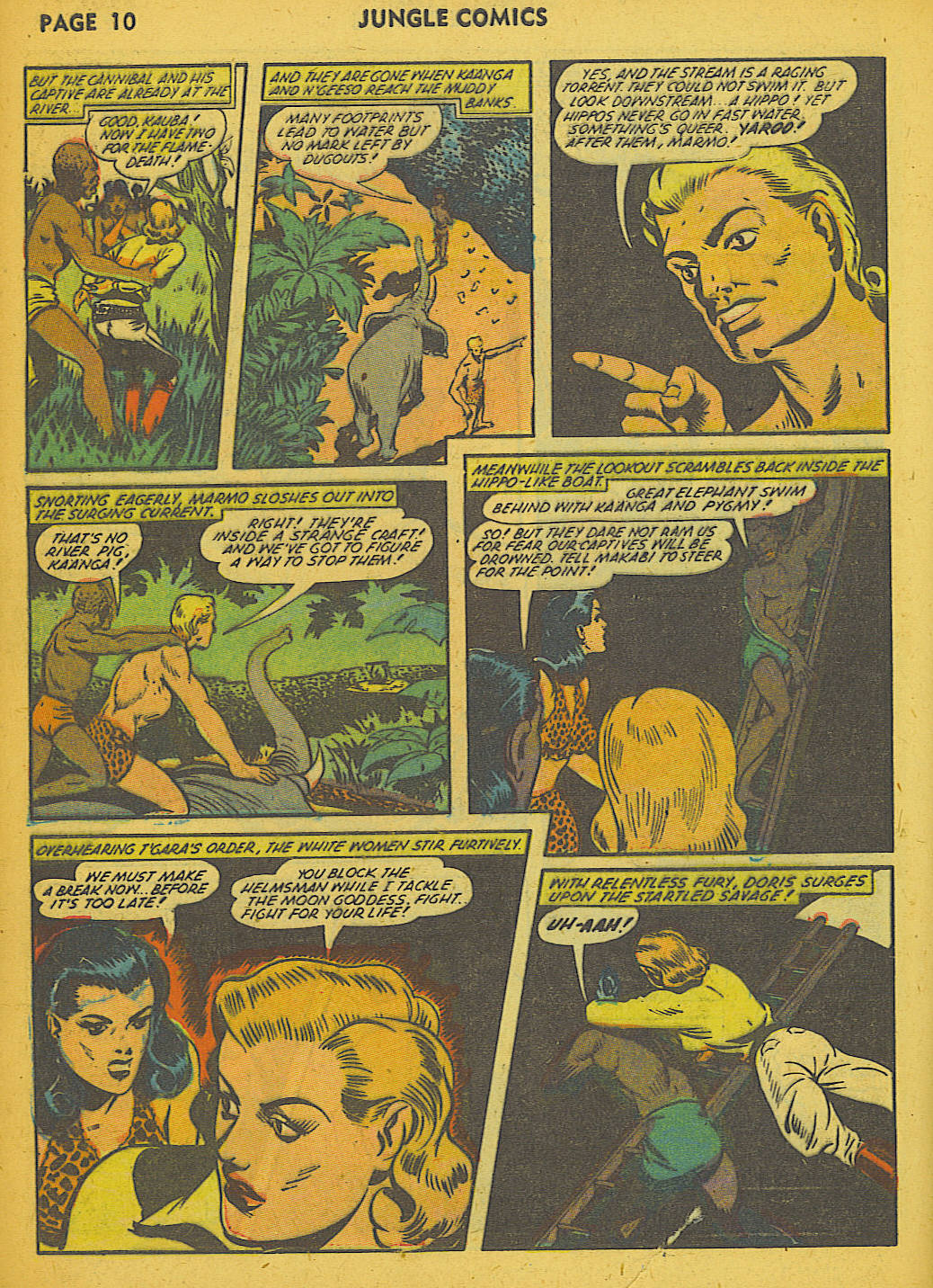 Read online Jungle Comics comic -  Issue #36 - 13
