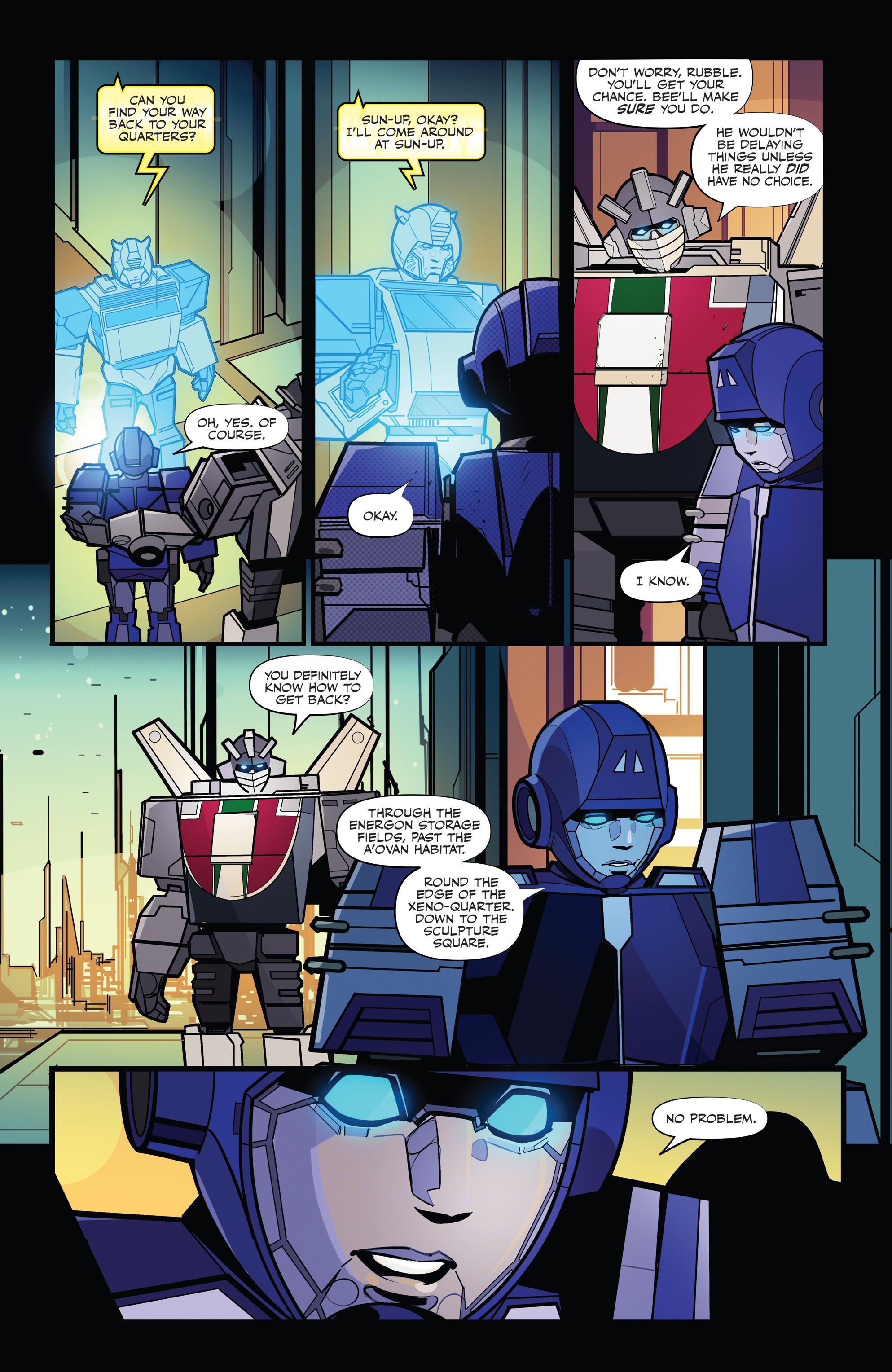Read online Transformers (2019) comic -  Issue #5 - 10