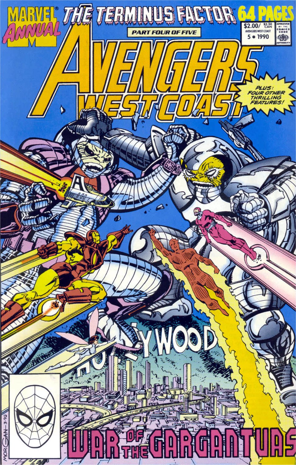 Read online Avengers West Coast (1989) comic -  Issue # Annual 5 - 1