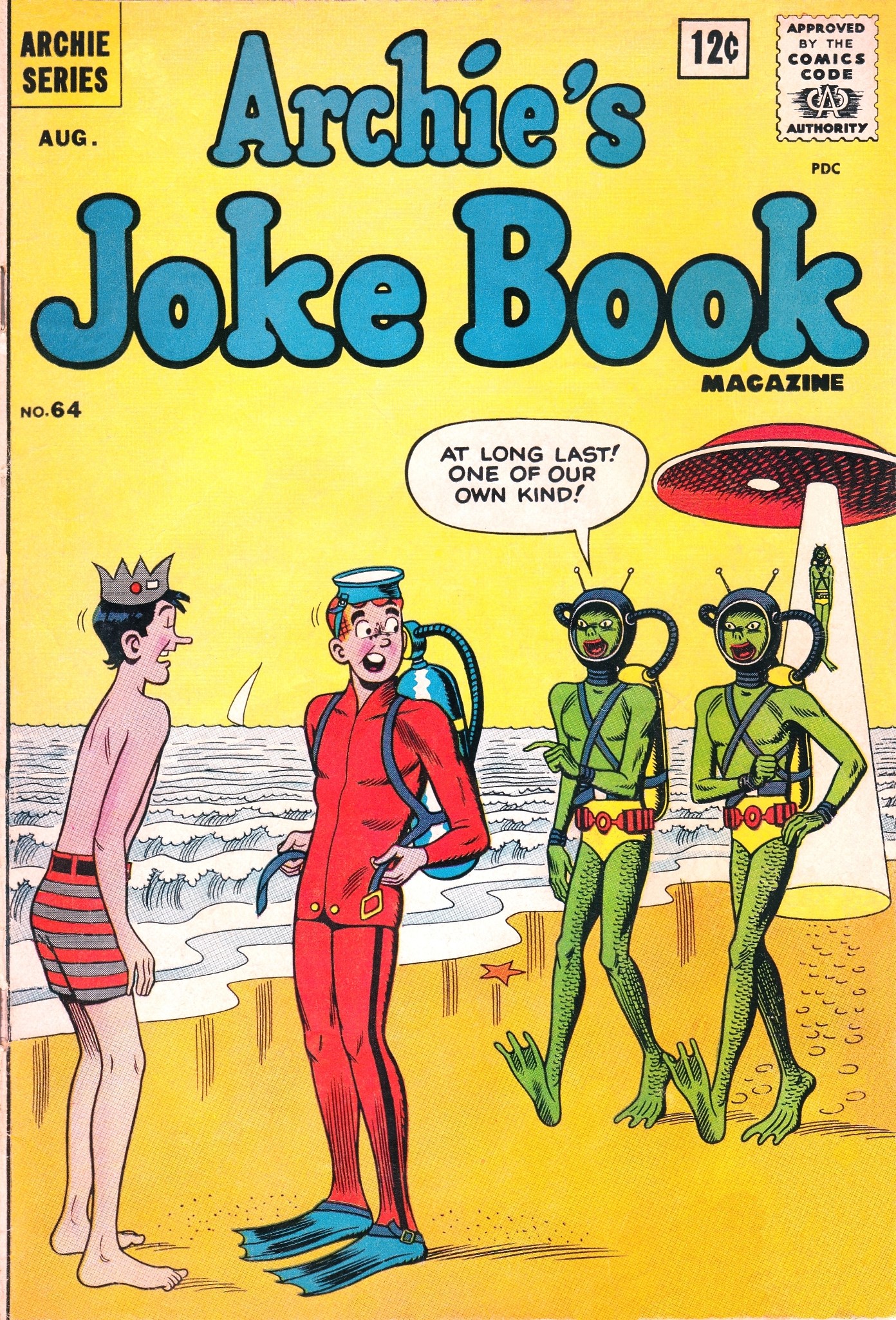 Read online Archie's Joke Book Magazine comic -  Issue #64 - 1