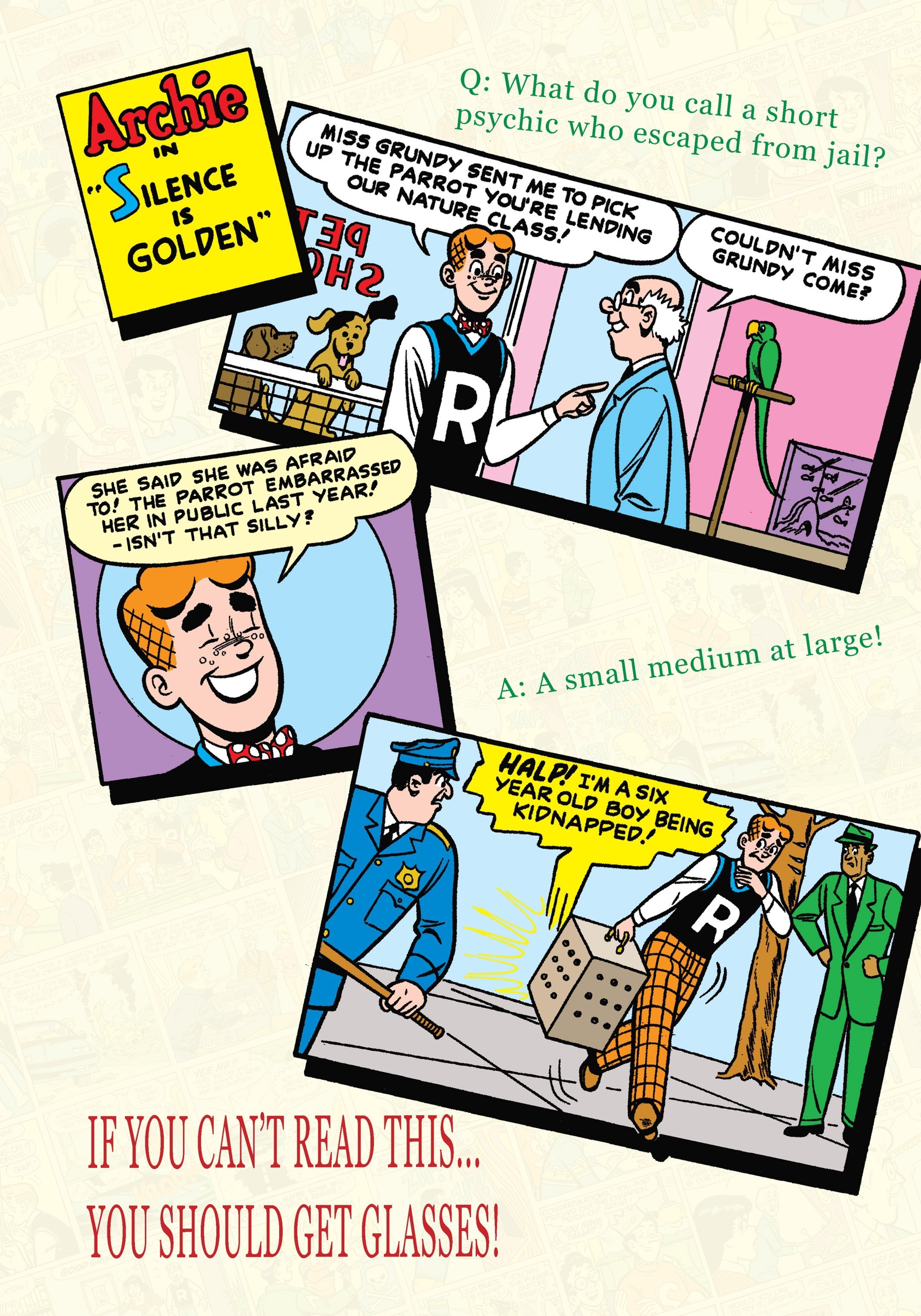 Read online Archie's Giant Kids' Joke Book comic -  Issue # TPB (Part 2) - 1