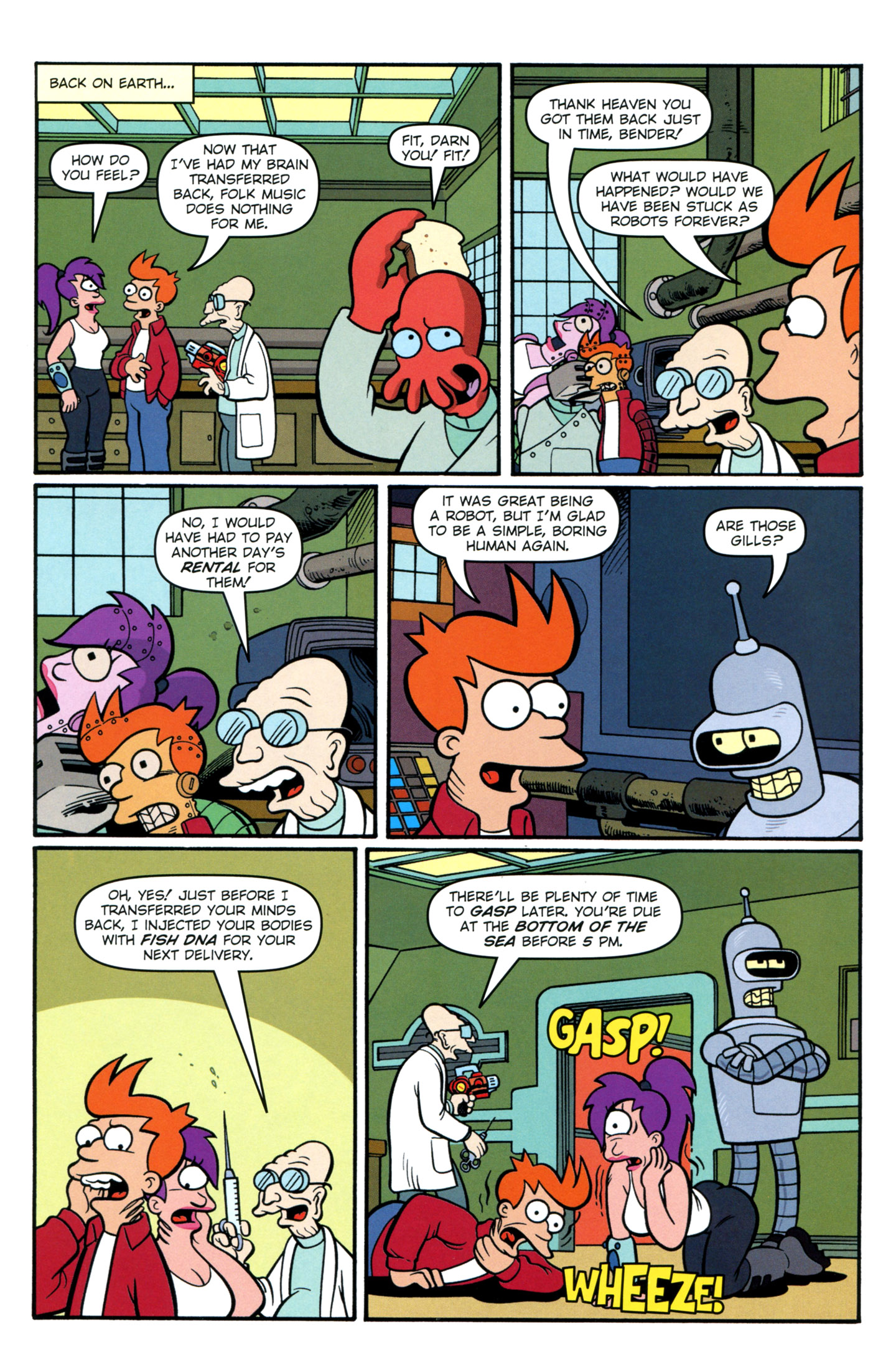 Read online Futurama Comics comic -  Issue #63 - 22