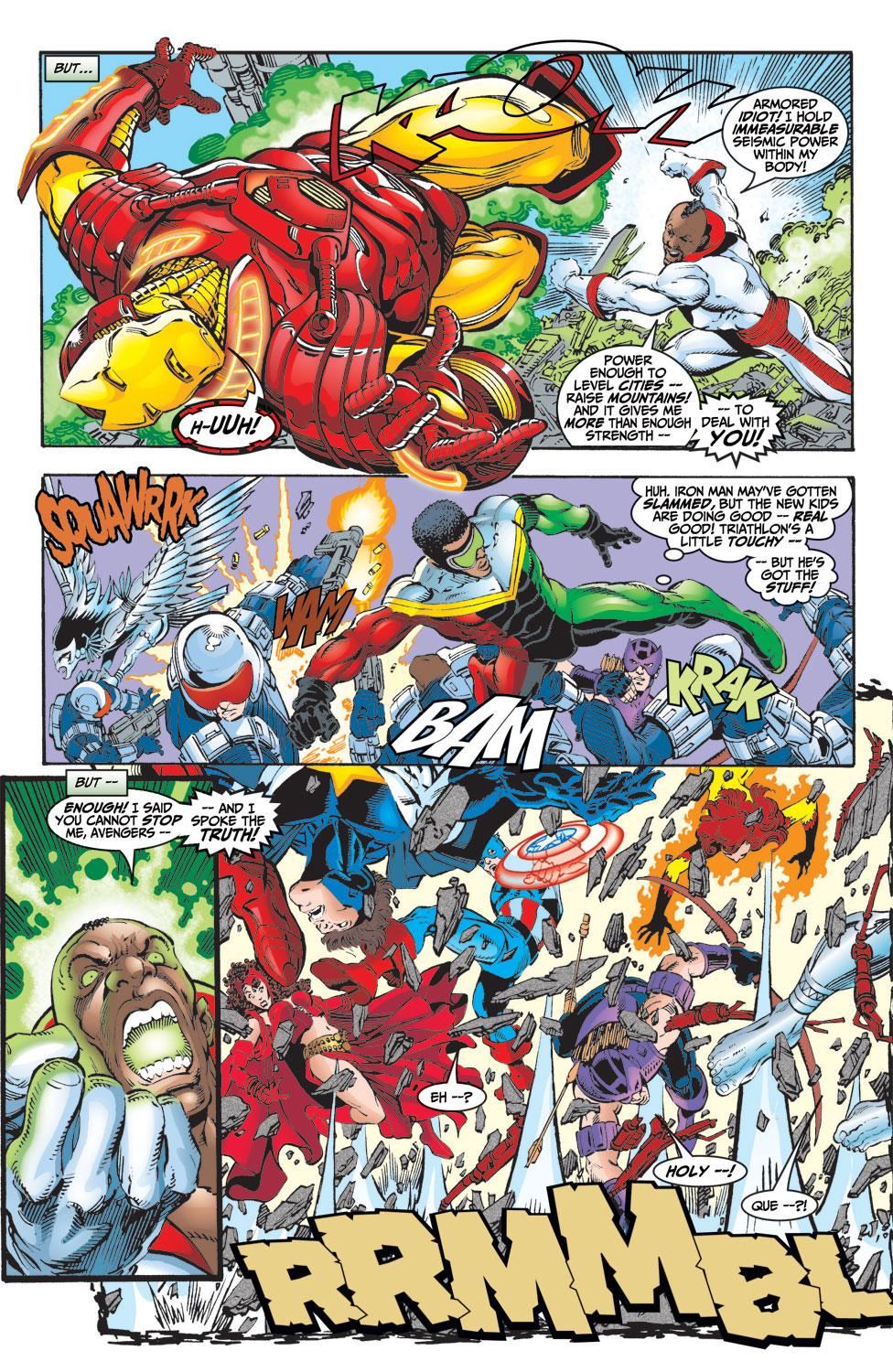 Read online Avengers (1998) comic -  Issue #9 - 15