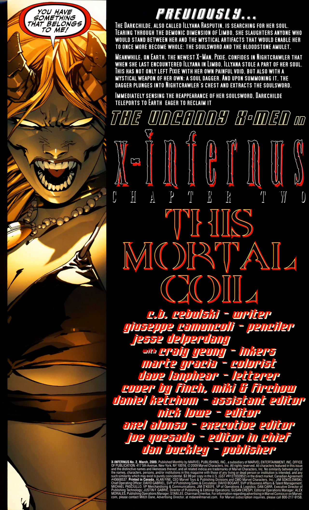 Read online X-Infernus comic -  Issue #2 - 3