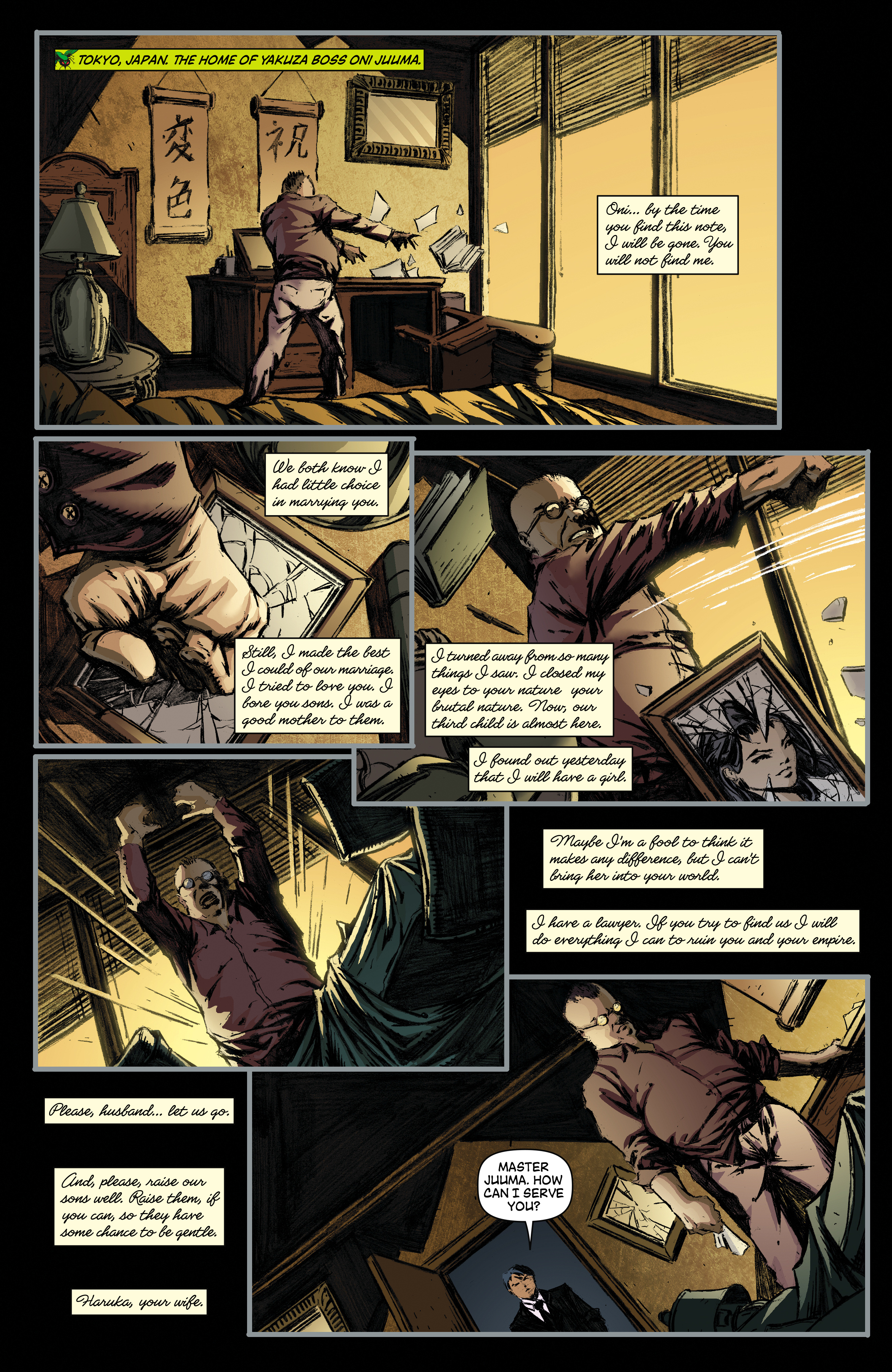 Read online Green Hornet: Blood Ties comic -  Issue #1 - 16