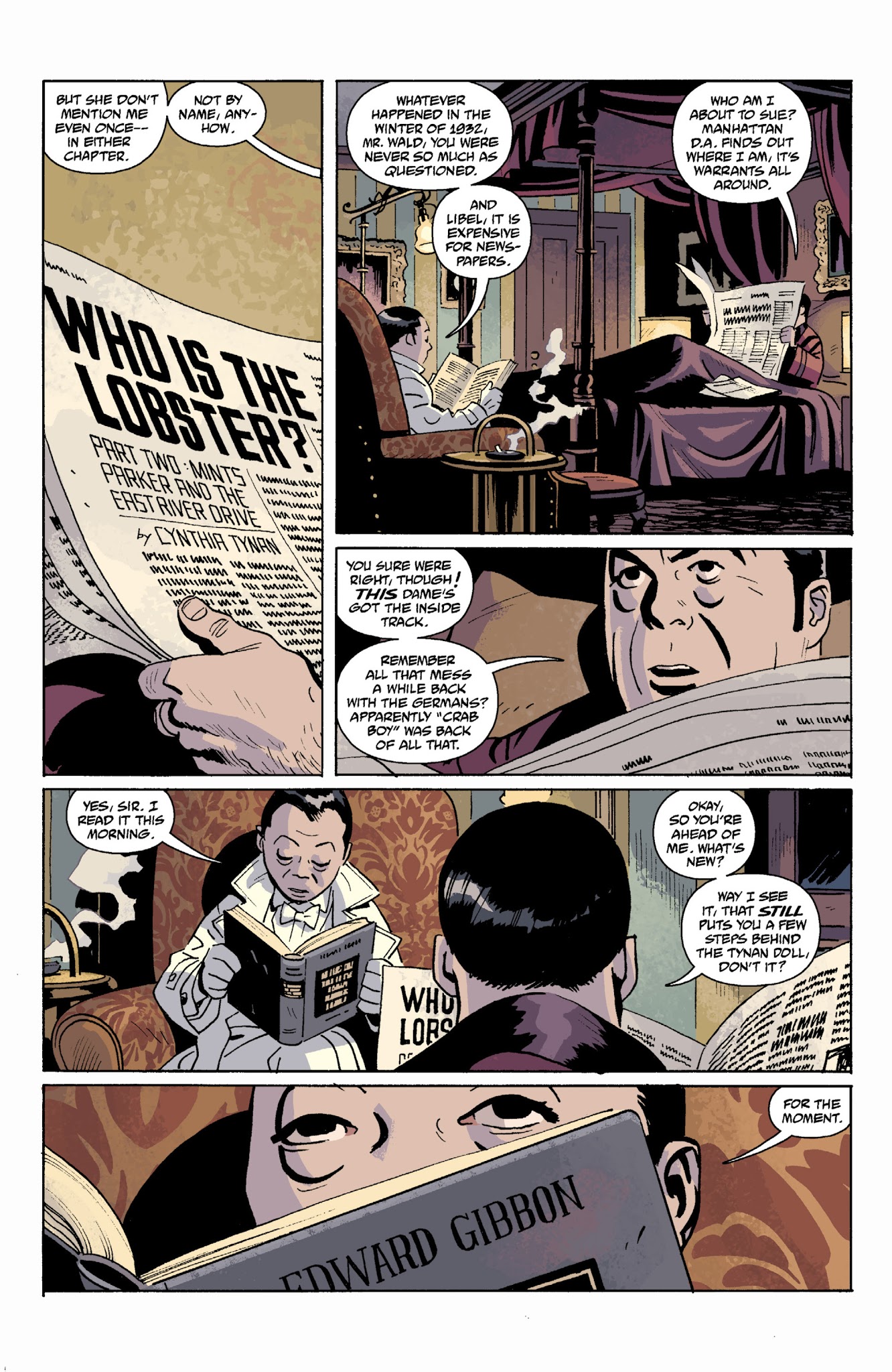 Read online Lobster Johnson: Get the Lobster comic -  Issue # TPB - 40