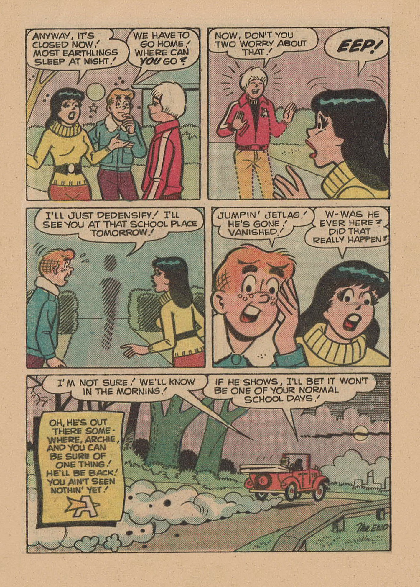 Read online Archie Digest Magazine comic -  Issue #71 - 100
