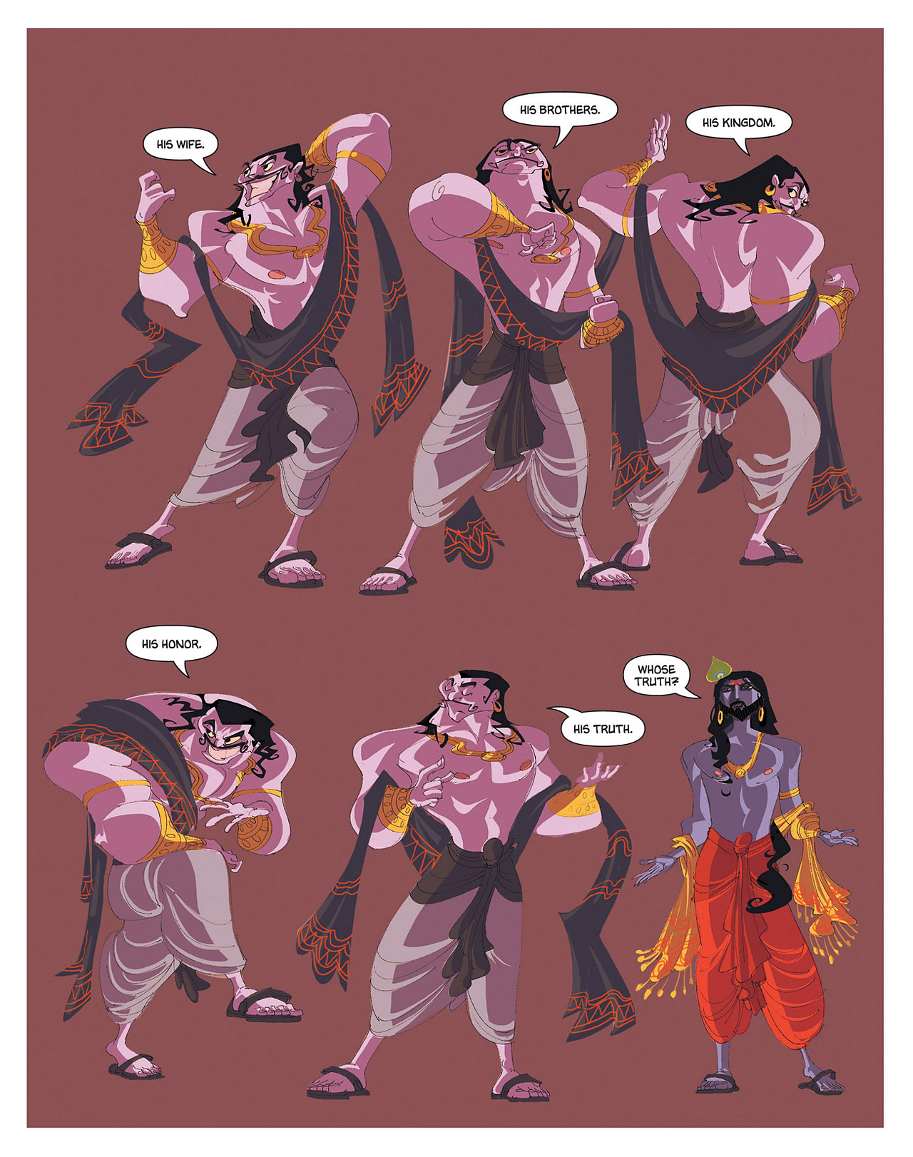 Read online Krishna: A Journey Within comic -  Issue # TPB (Part 2) - 9