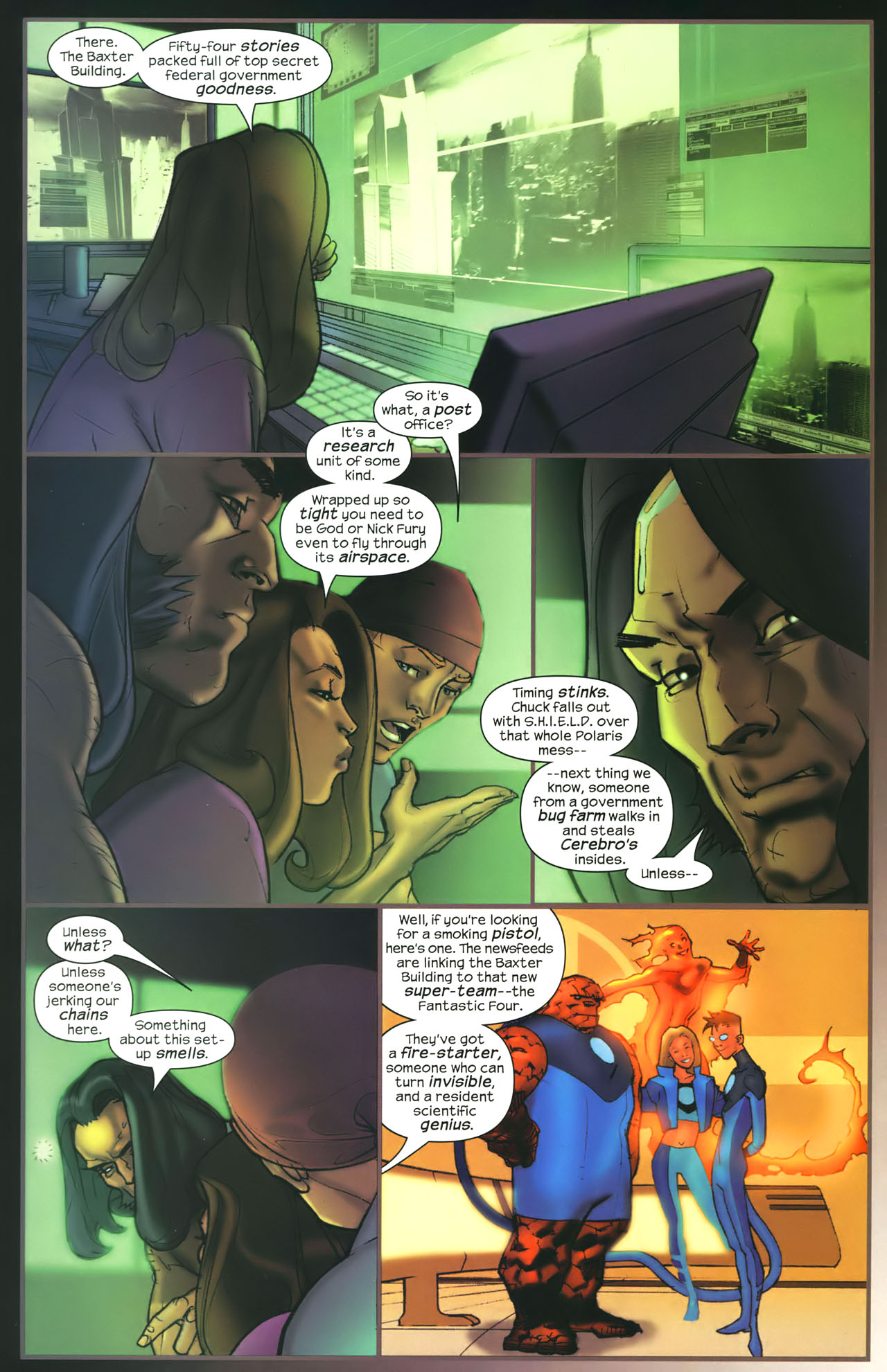 Read online Ultimate X-Men/Fantastic Four comic -  Issue # Full - 12