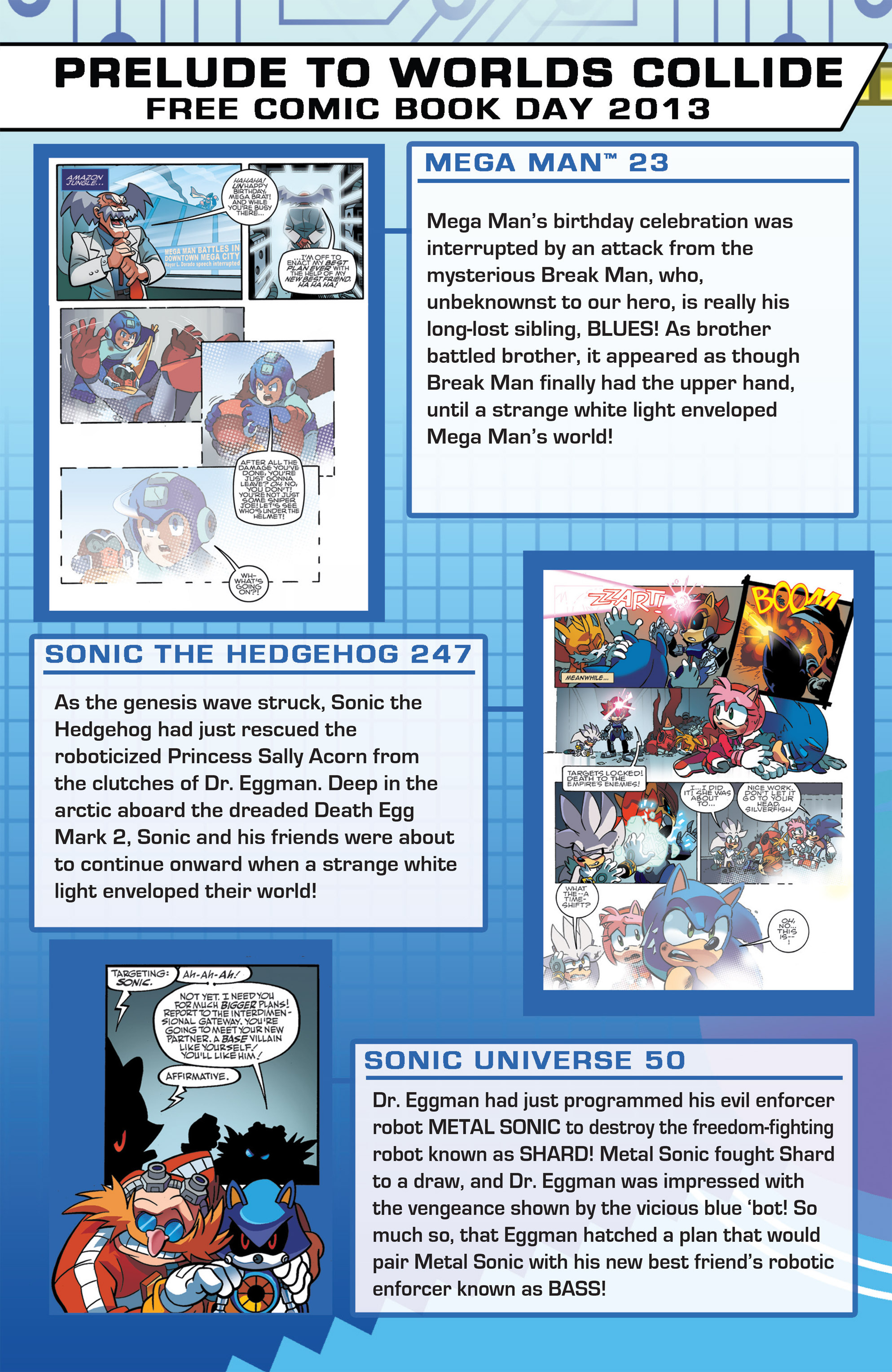 Read online Sonic Mega Man Worlds Collide comic -  Issue # Vol 1 - 121