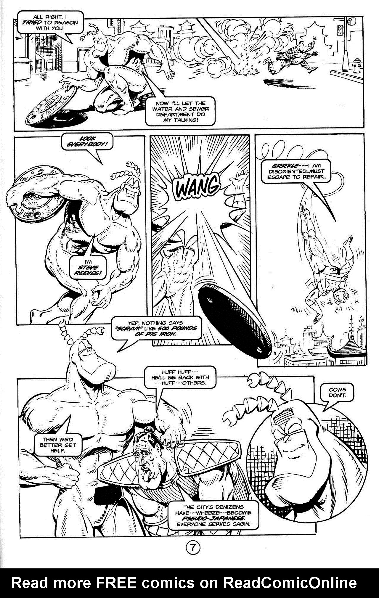 Read online Paul the Samurai (1992) comic -  Issue #10 - 9