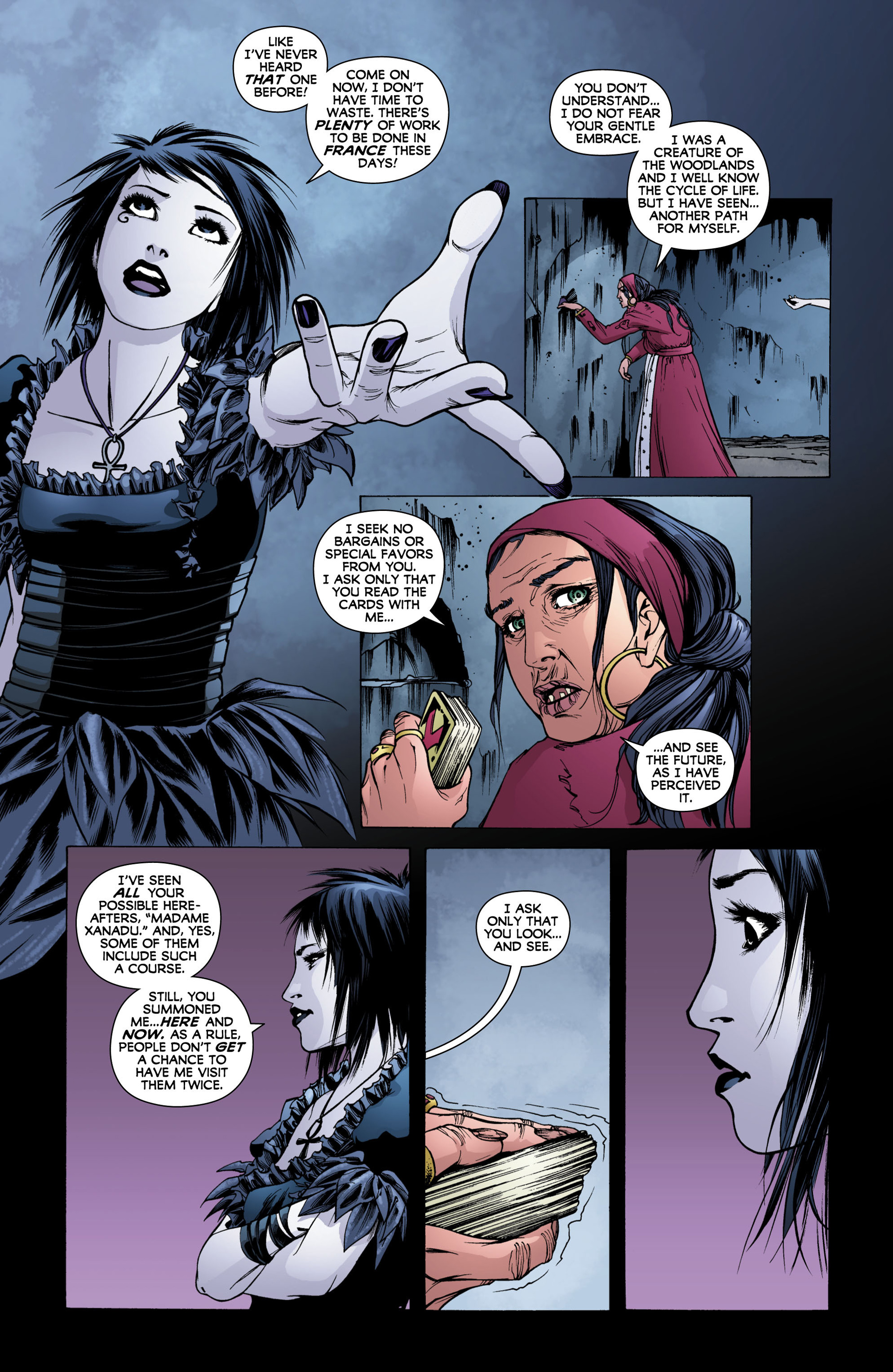 Read online Madame Xanadu comic -  Issue #6 - 10