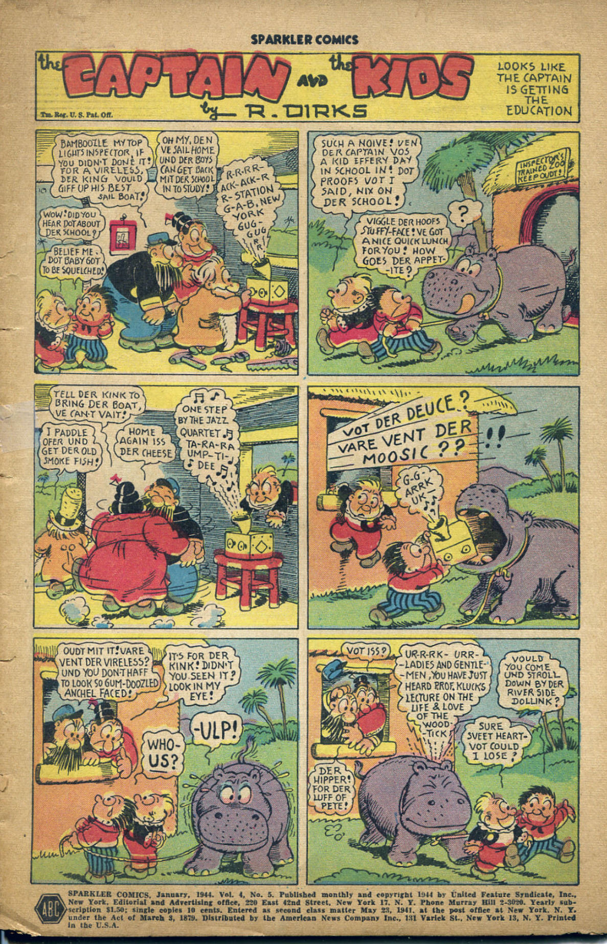 Read online Sparkler Comics comic -  Issue #29 - 3