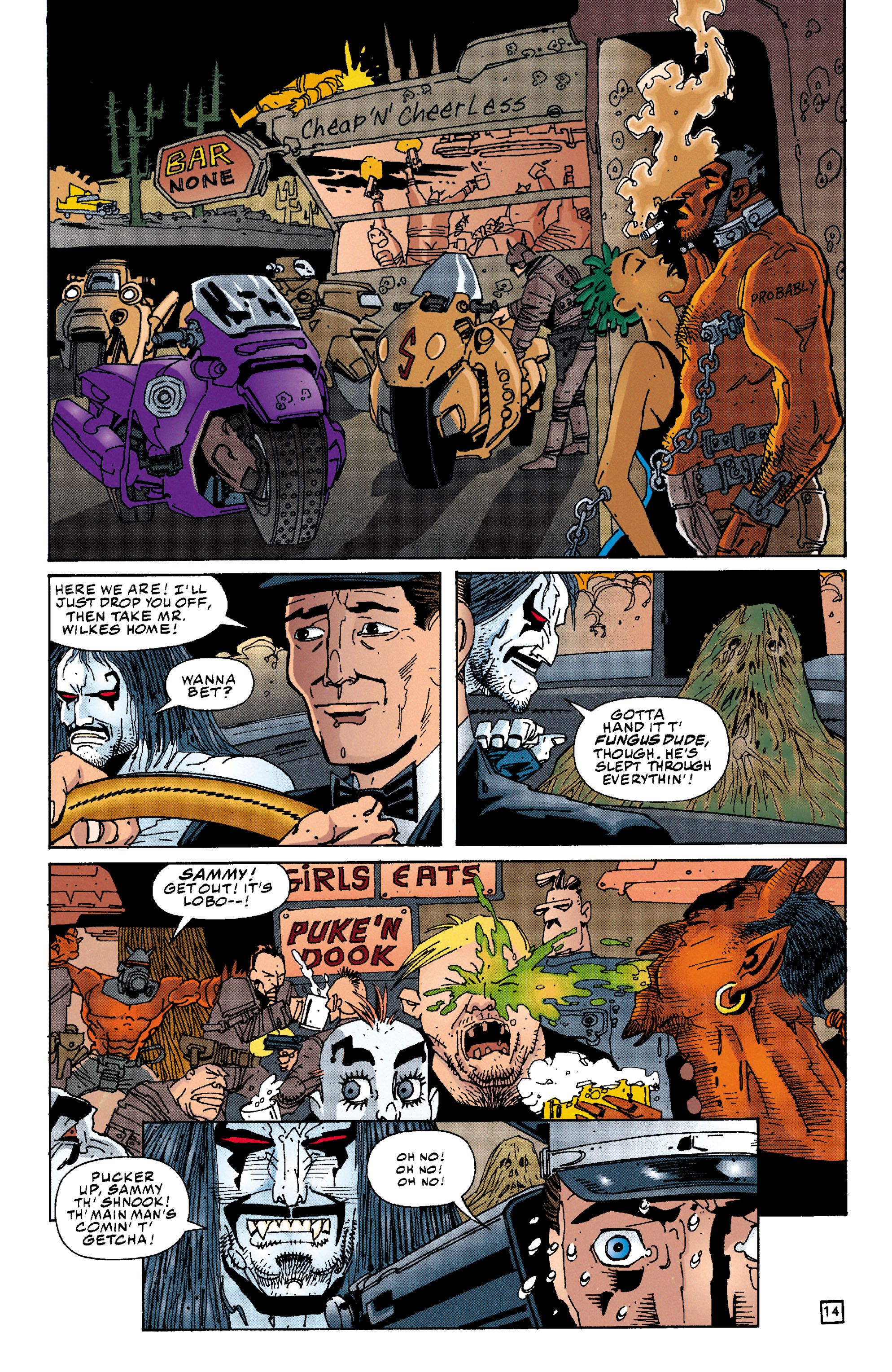 Read online Lobo (1993) comic -  Issue #21 - 15