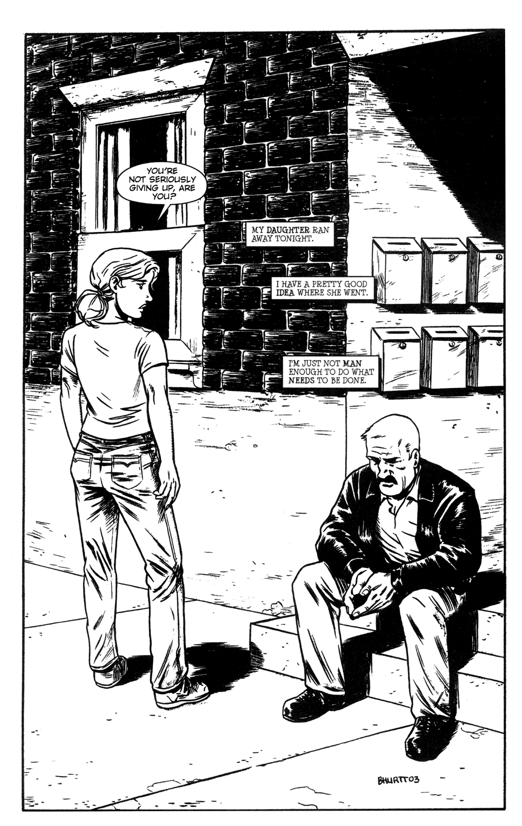 Read online Three Strikes comic -  Issue #4 - 3