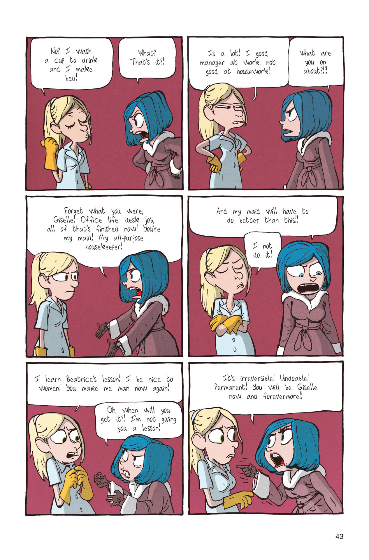 Read online Giselle & Beatrice comic -  Issue # TPB - 43