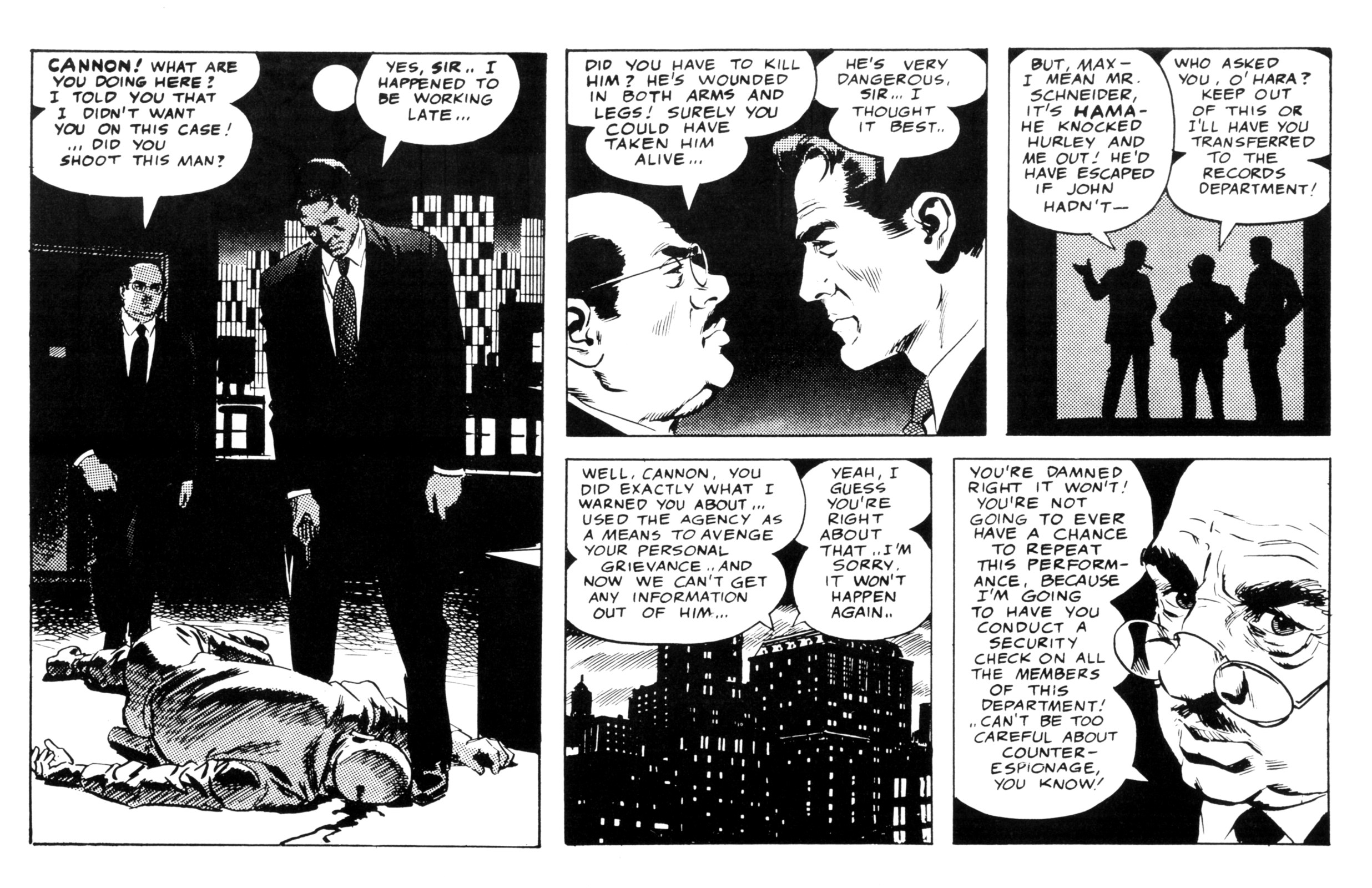 Read online Wallace Wood's Cannon comic -  Issue #7 - 32