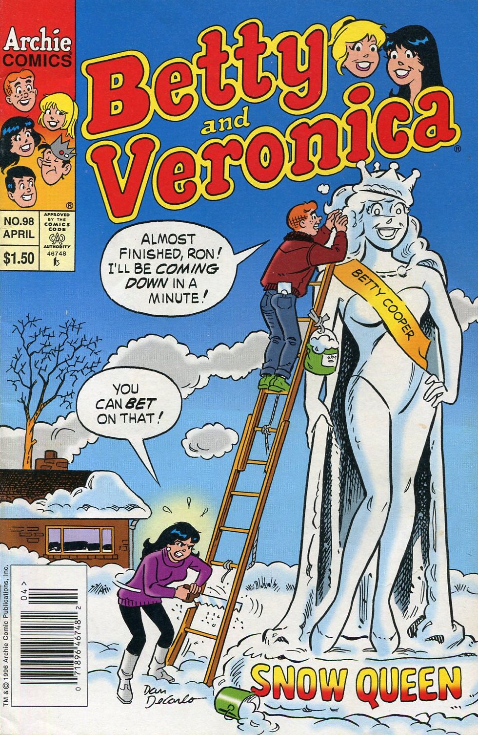 Read online Betty and Veronica (1987) comic -  Issue #98 - 1