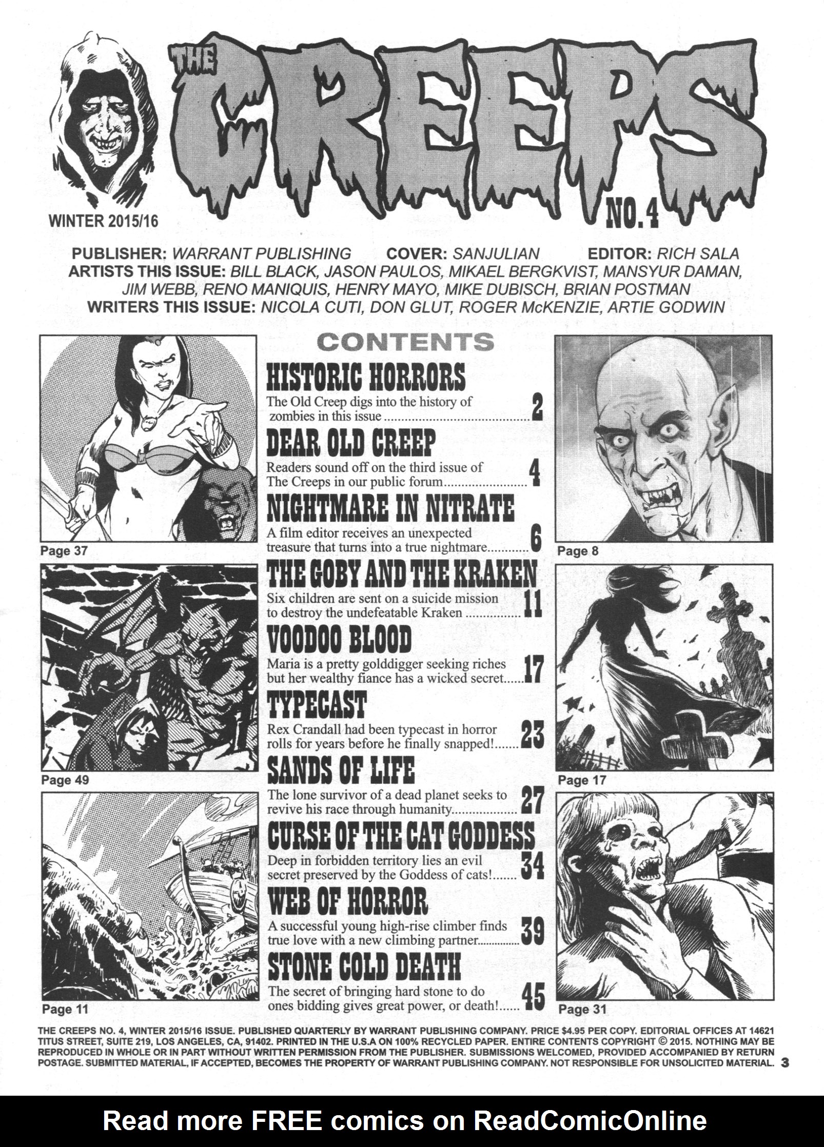 Read online The Creeps comic -  Issue #4 - 3