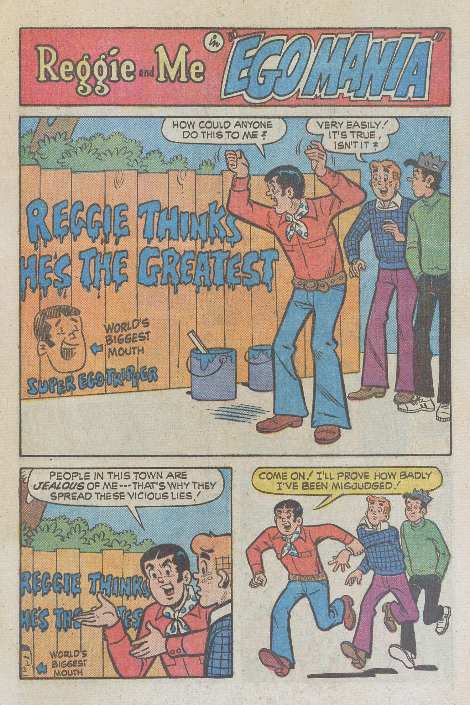 Read online Reggie and Me (1966) comic -  Issue #61 - 21