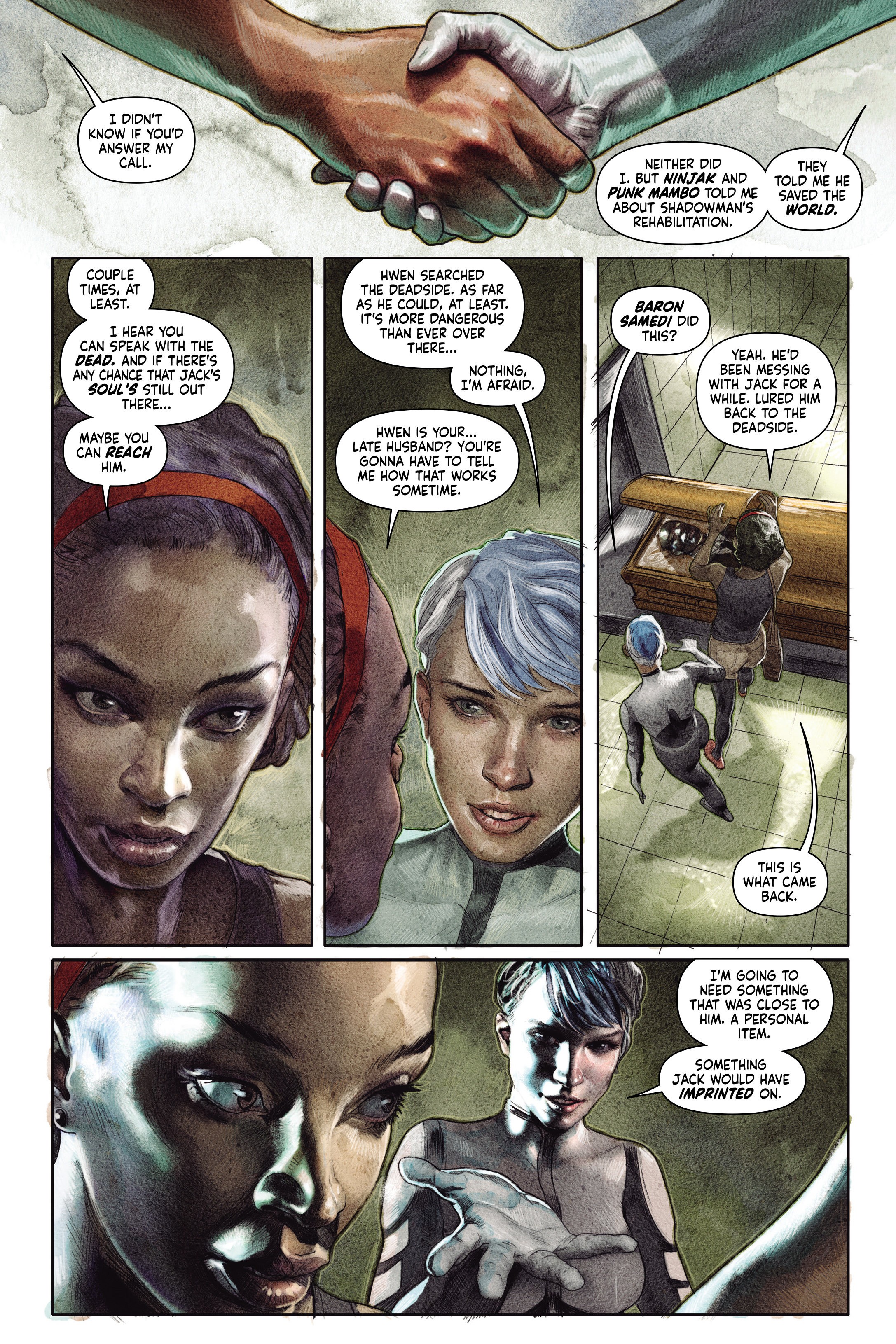 Read online Shadowman by Andy Diggle Deluxe Edition comic -  Issue # TPB (Part 2) - 56