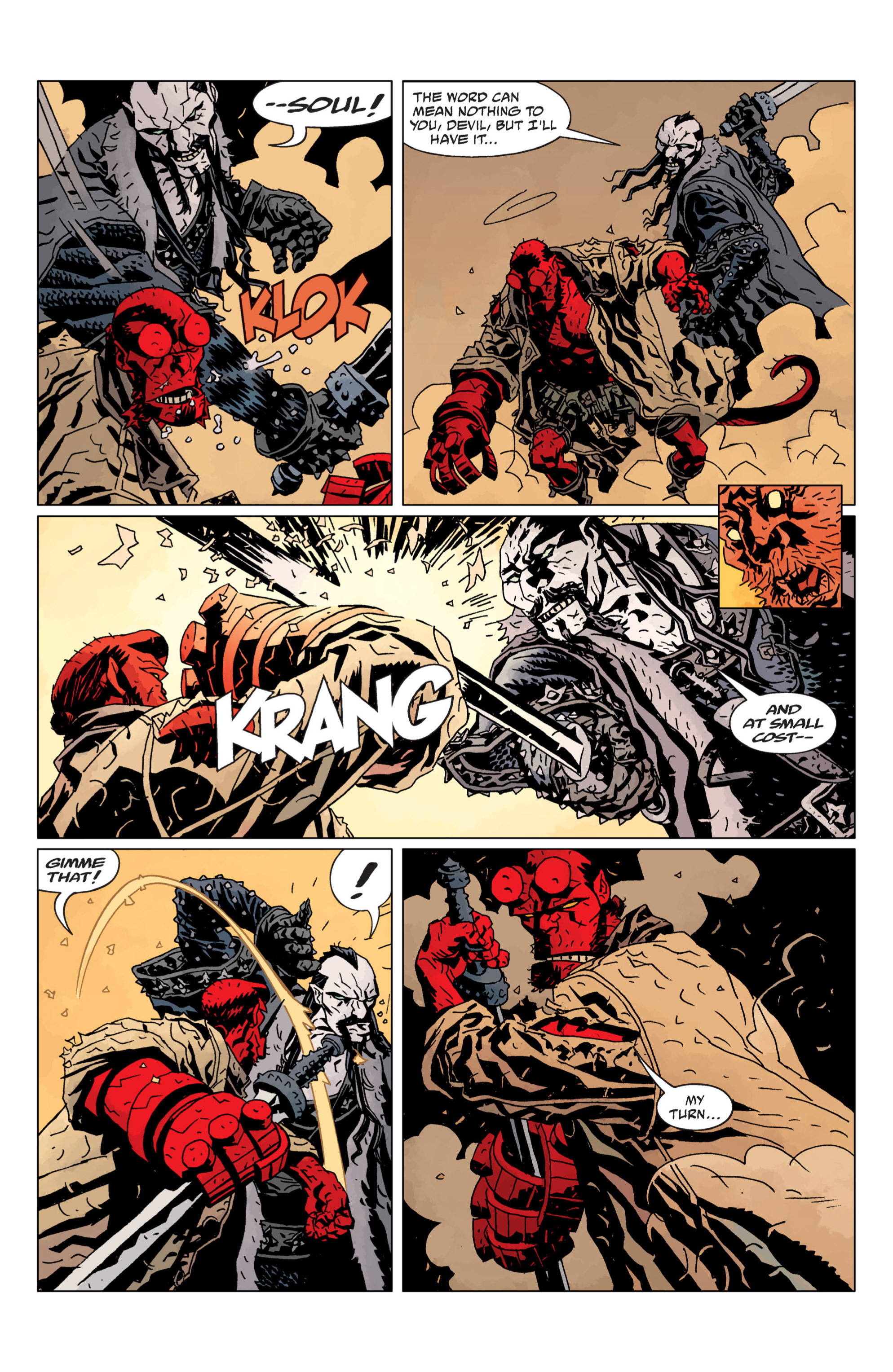 Read online Hellboy comic -  Issue #8 - 99