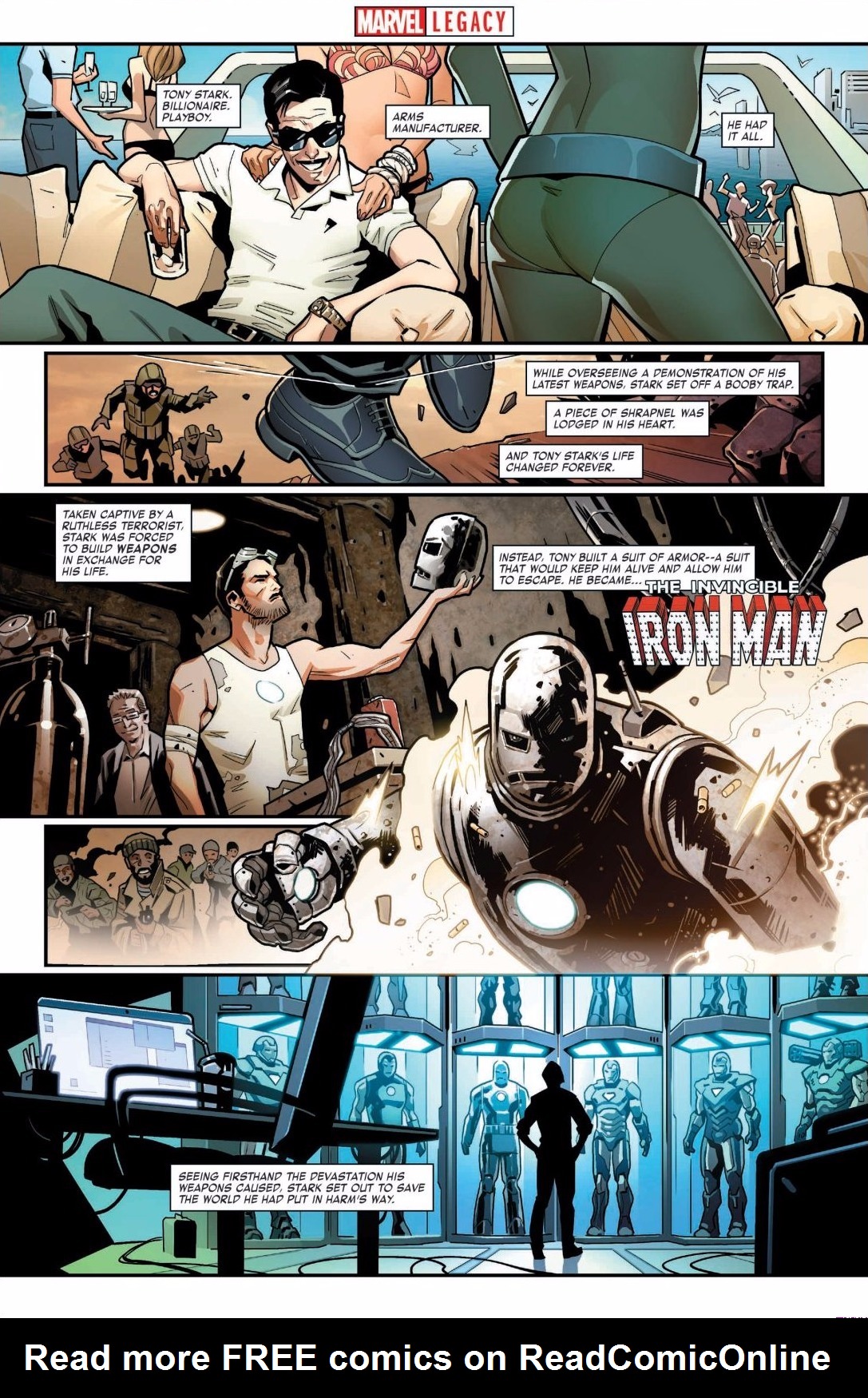 Read online Invincible Iron Man (2016) comic -  Issue # Issue Invincible Iron Man - Marvel Legacy Primer Pages - 2