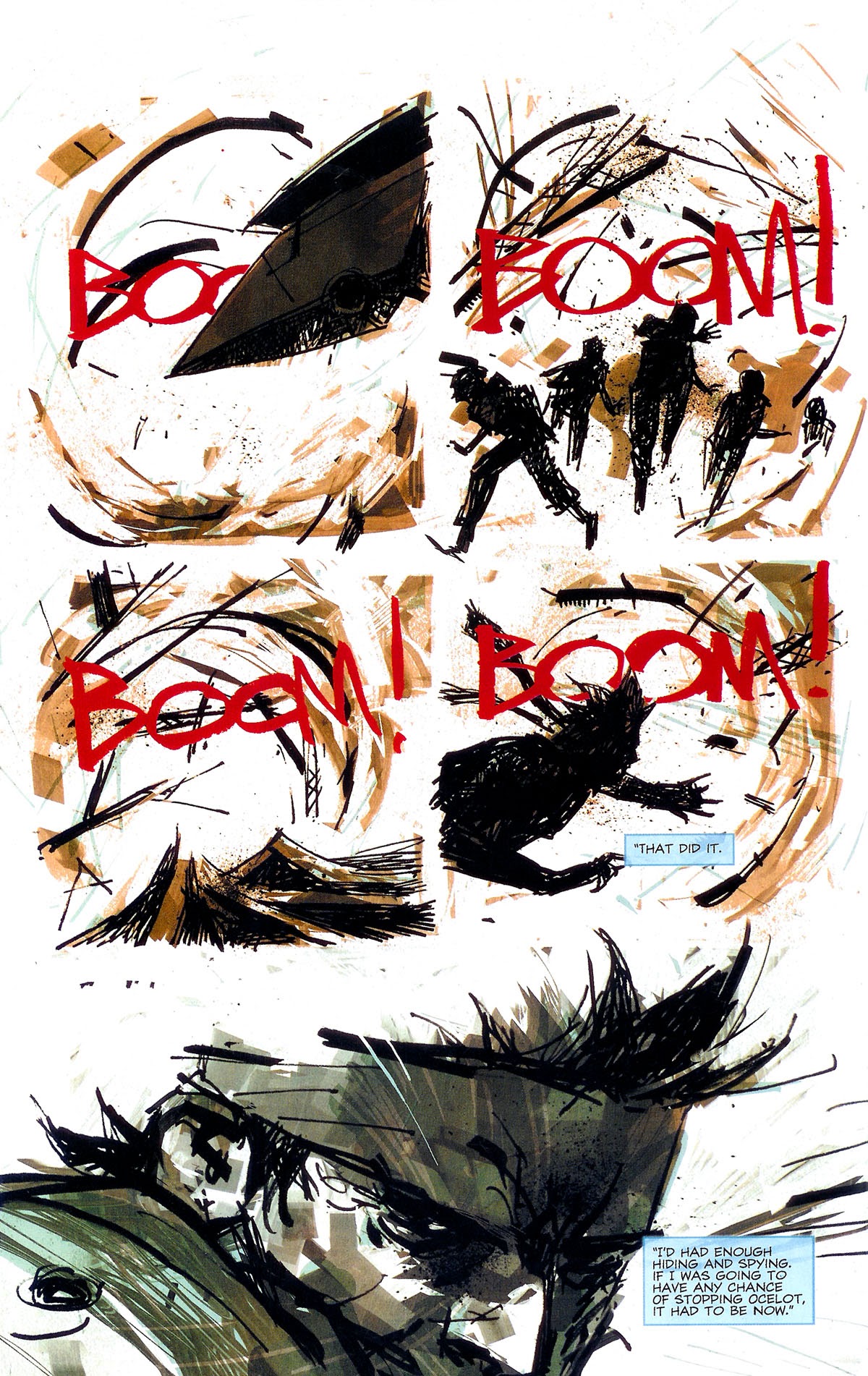 Read online Metal Gear Solid: Sons of Liberty comic -  Issue #6 - 17